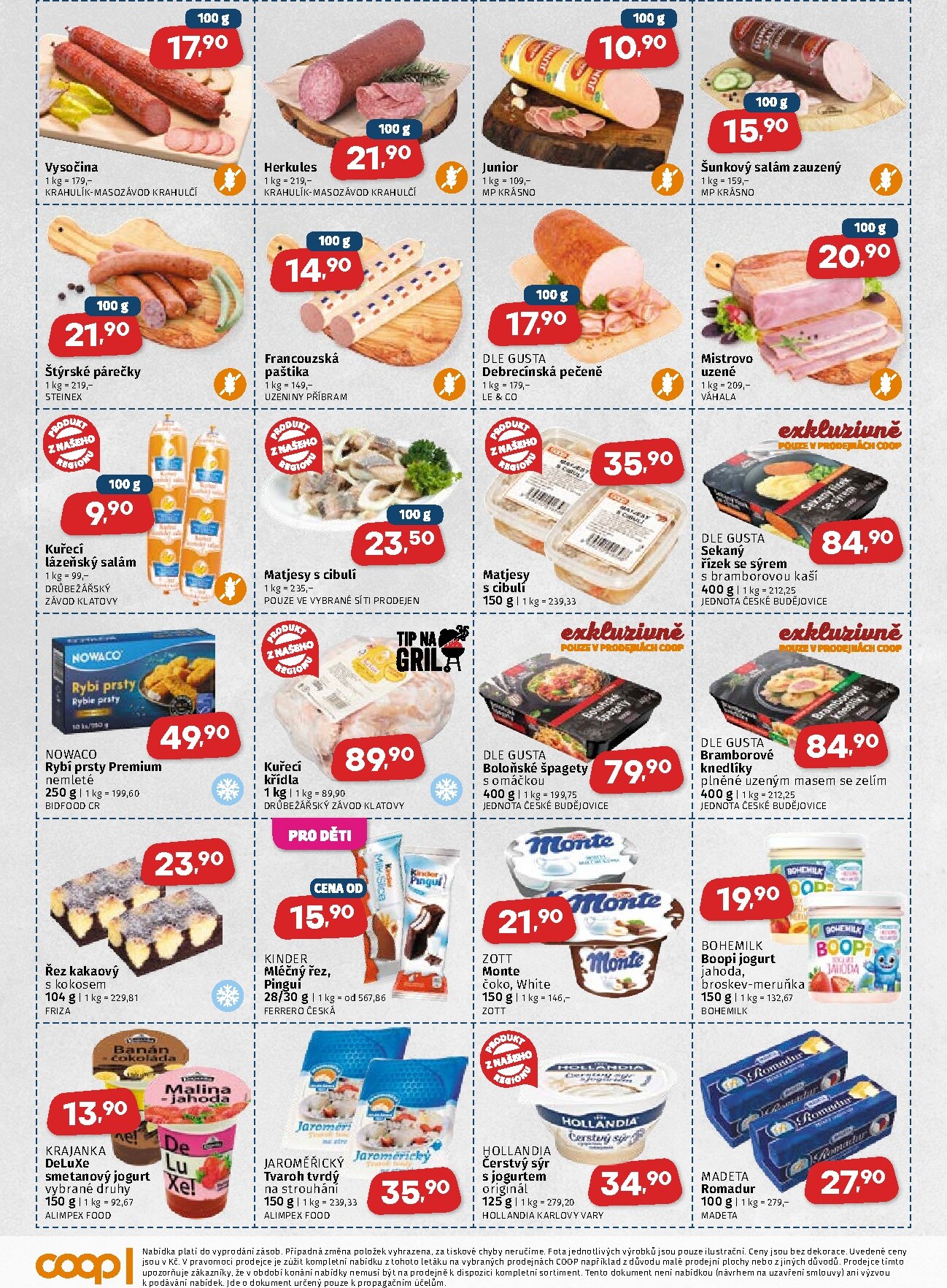 coop - Aktuální Coop - Západní Čechy leták platný od středy 29.07.2026 do úterý 11.08.2026 - page: 2