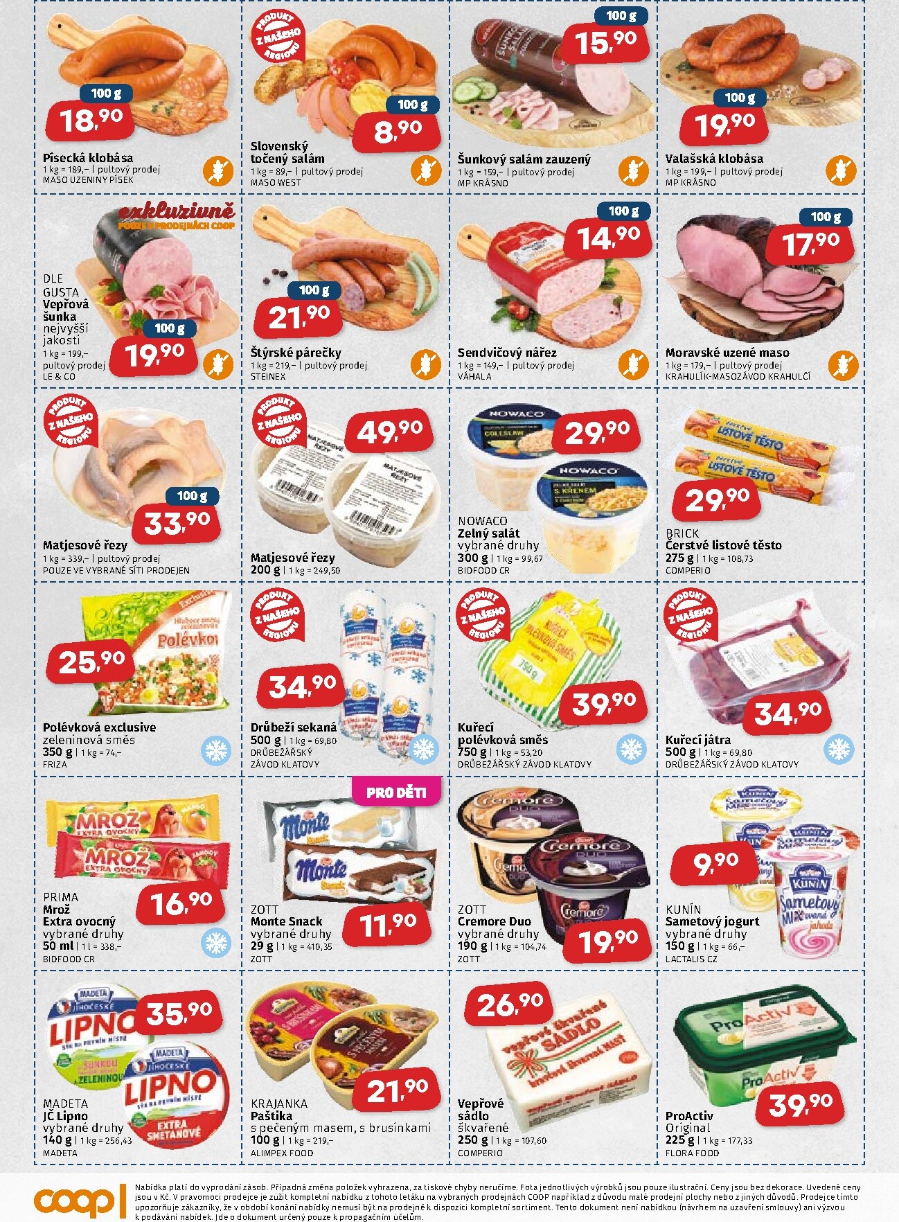 coop - Aktuální Coop - Západní Čechy leták platný od středy 09.09.2026 do úterý 22.09.2026 - page: 2