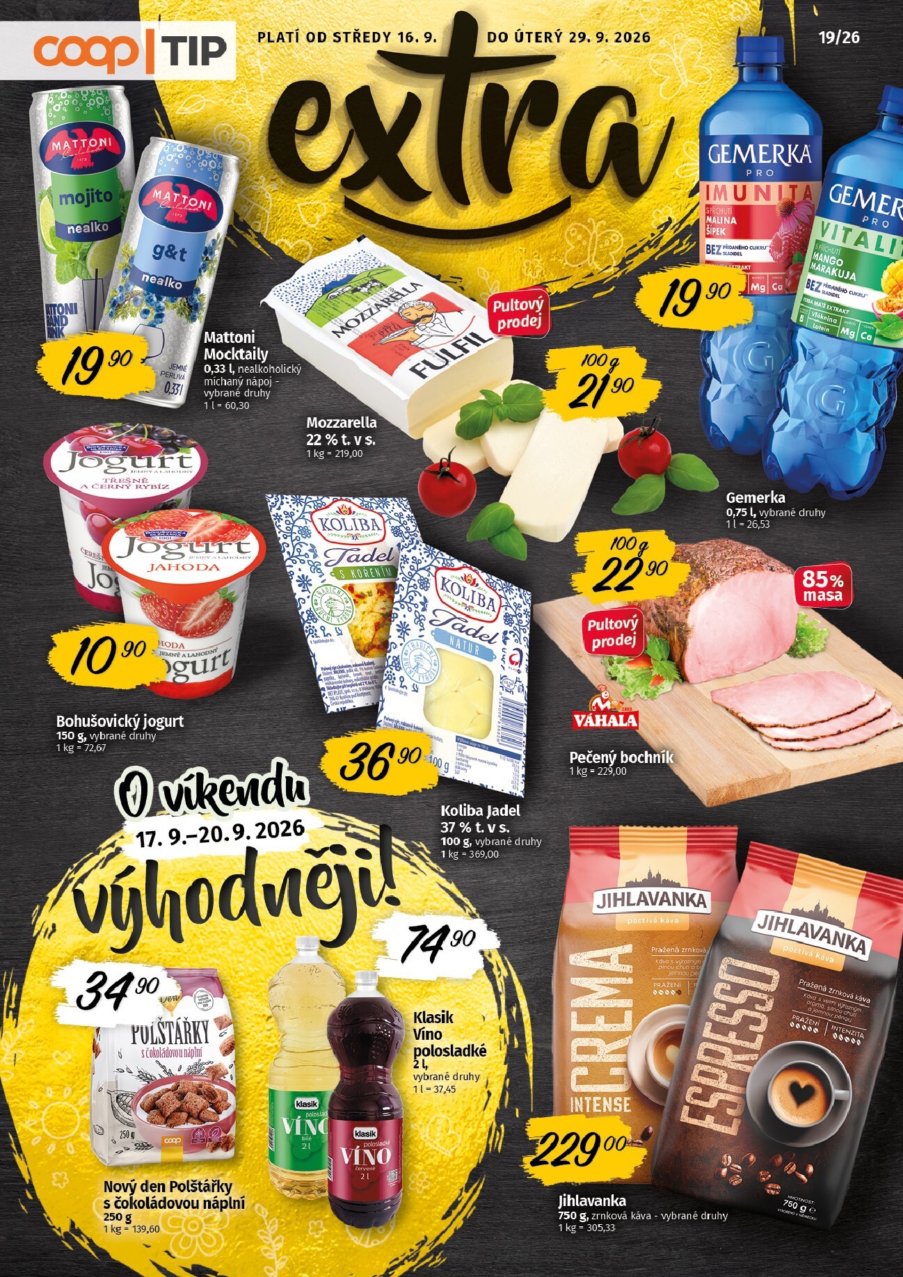 coop - Budoucí Coop - Tip extra leták platný od středy 16.09.2026 do úterý 29.09.2026 - page: 1