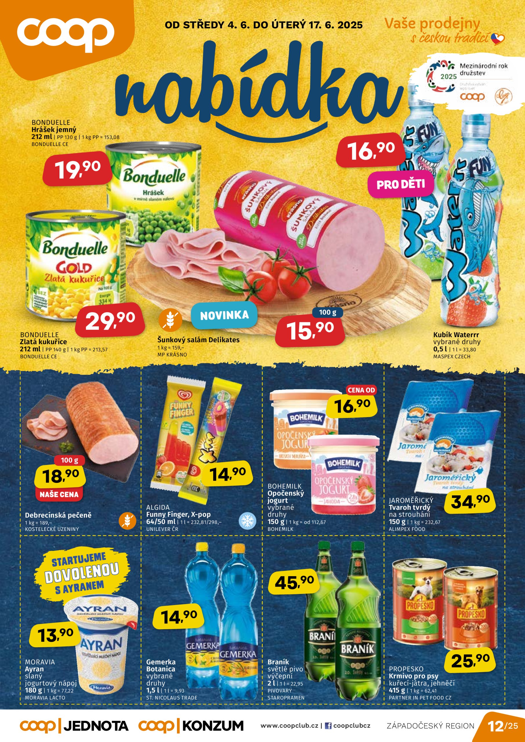 coop - Leták Coop - Západní Čechy od 04.06. do 17.06.