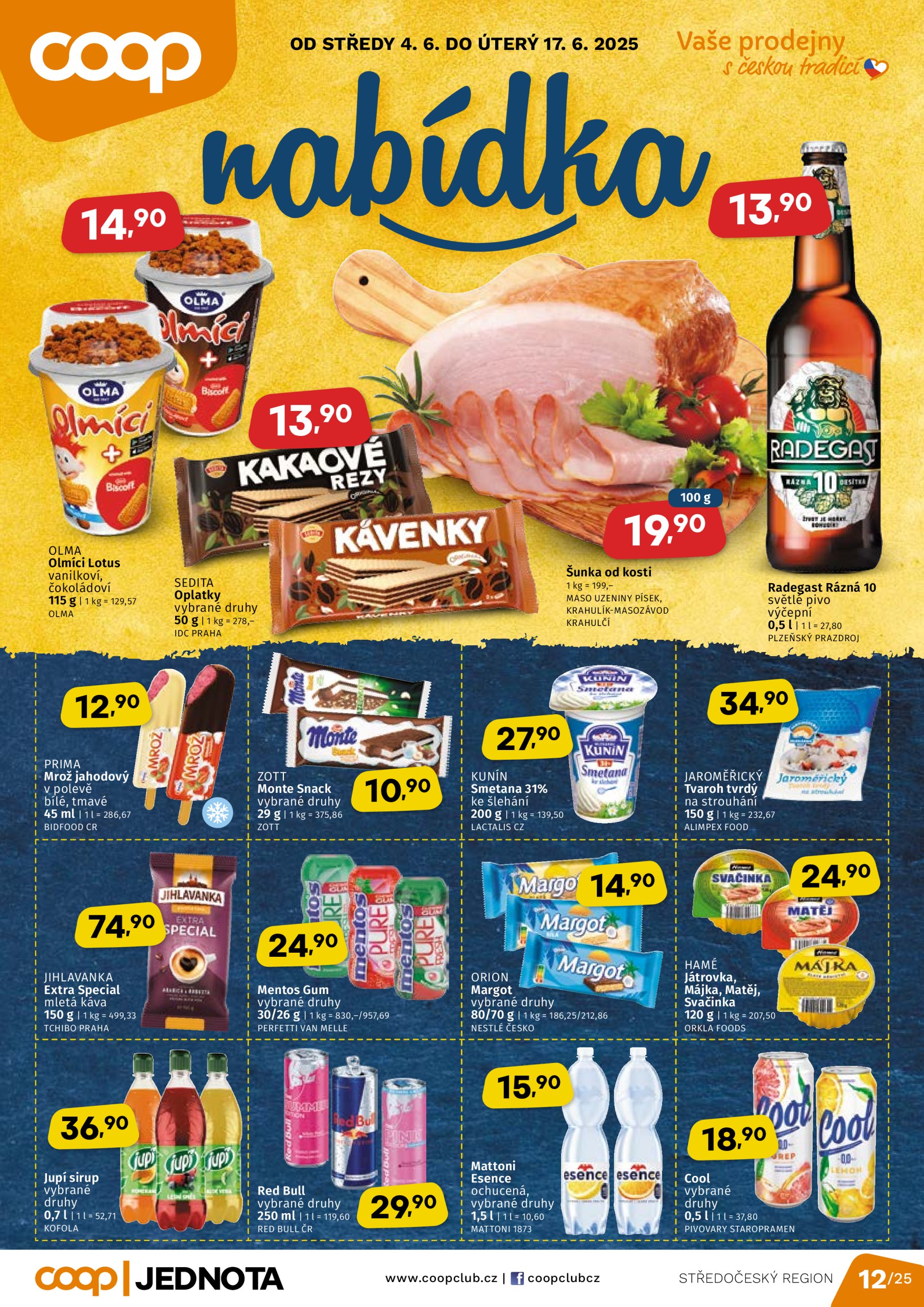 coop - Leták Coop - Střední Čechy od 04.06. do 17.06.