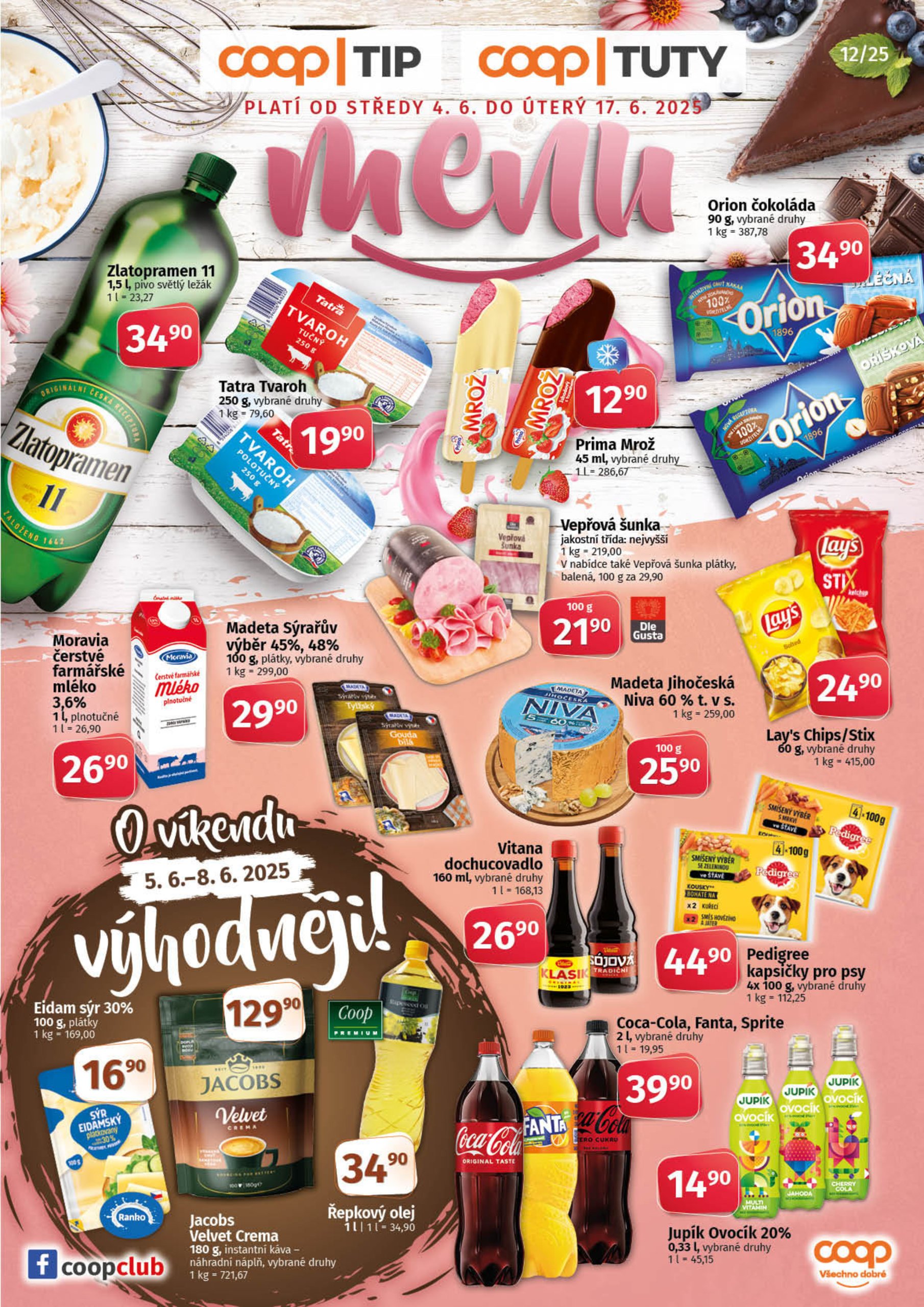 coop - Leták Coop - Tuty-Tip Menu od 04.06. do 17.06.