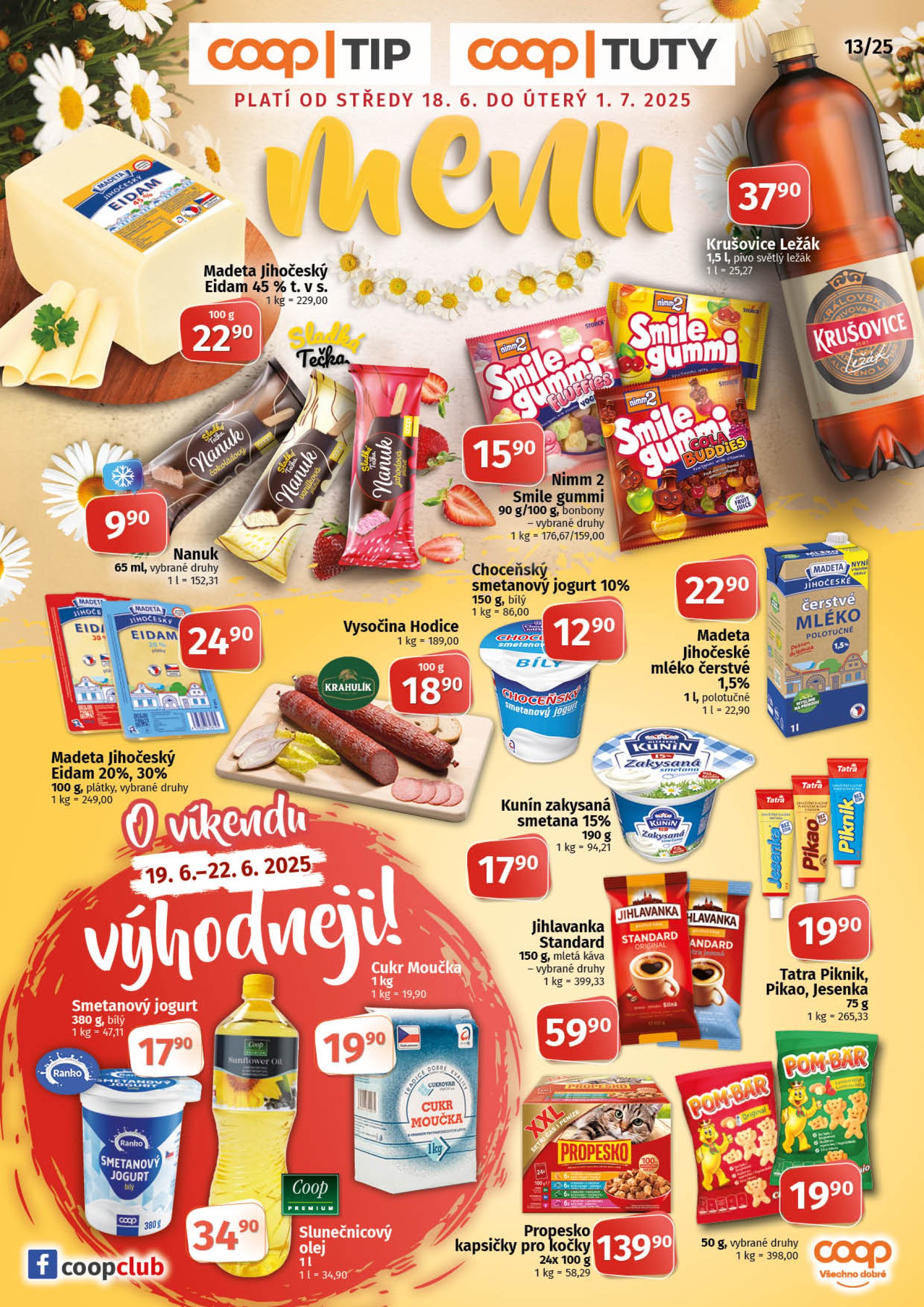 coop - Leták Coop - Tuty-Tip Menu od 18.06. do 01.07.