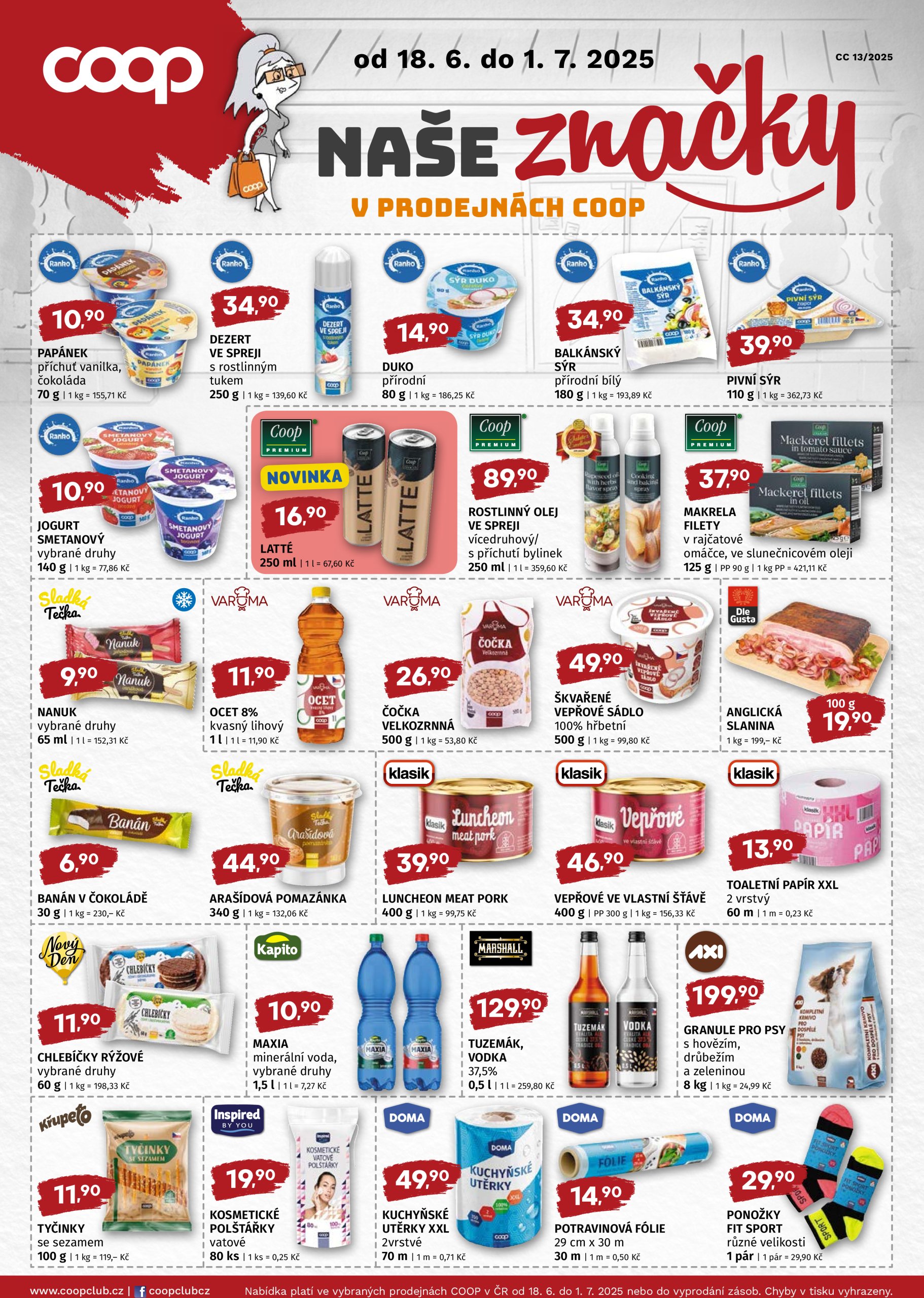 coop - Leták Coop - Naše značky od 18.06. do 01.07. - page: 2