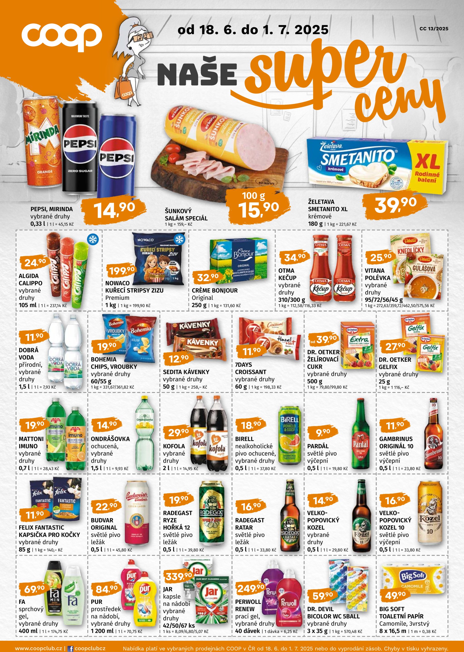 coop - Leták Coop - Naše značky od 18.06. do 01.07.