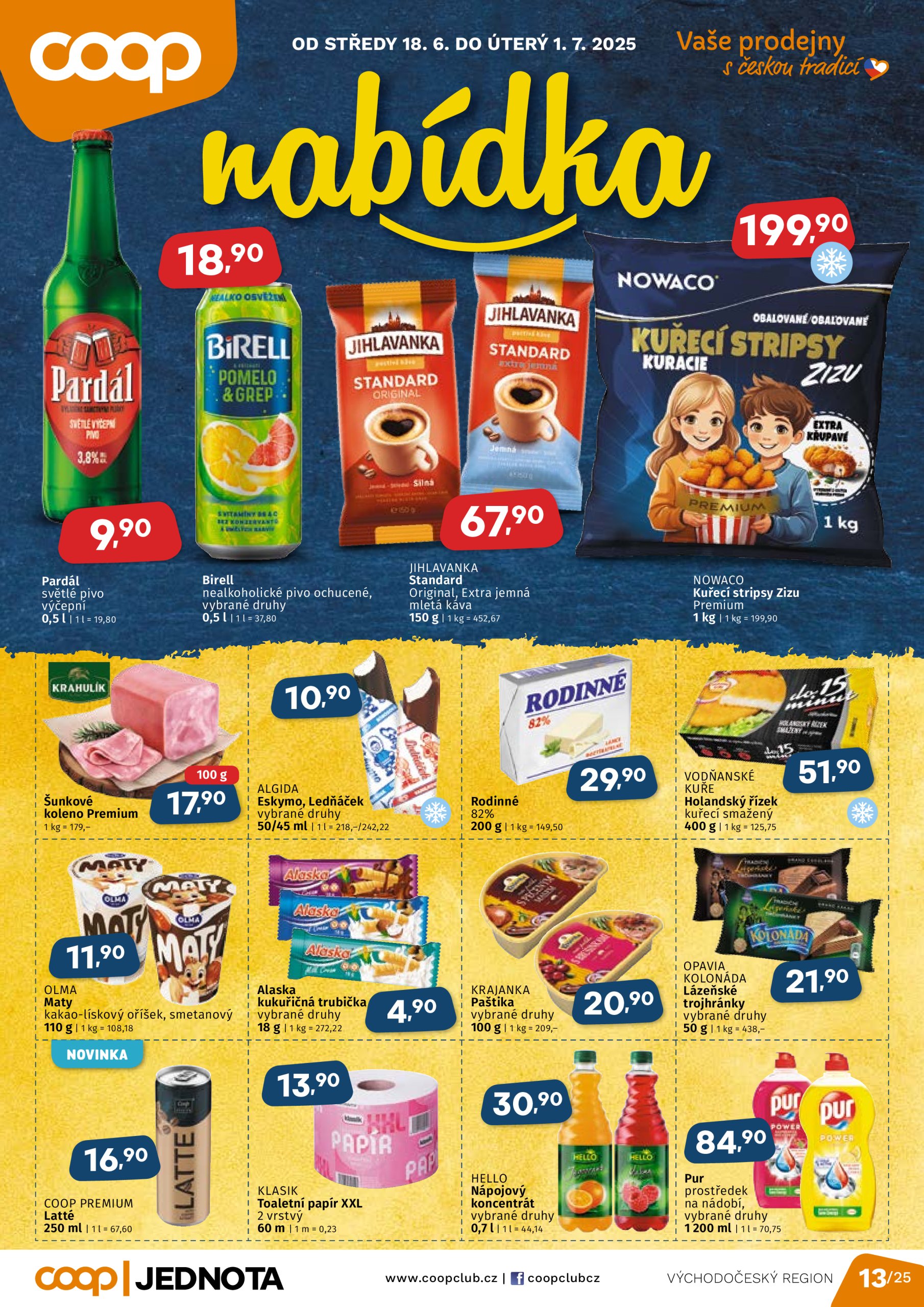 coop - Leták Coop - Východní Čechy od 18.06. do 01.07.