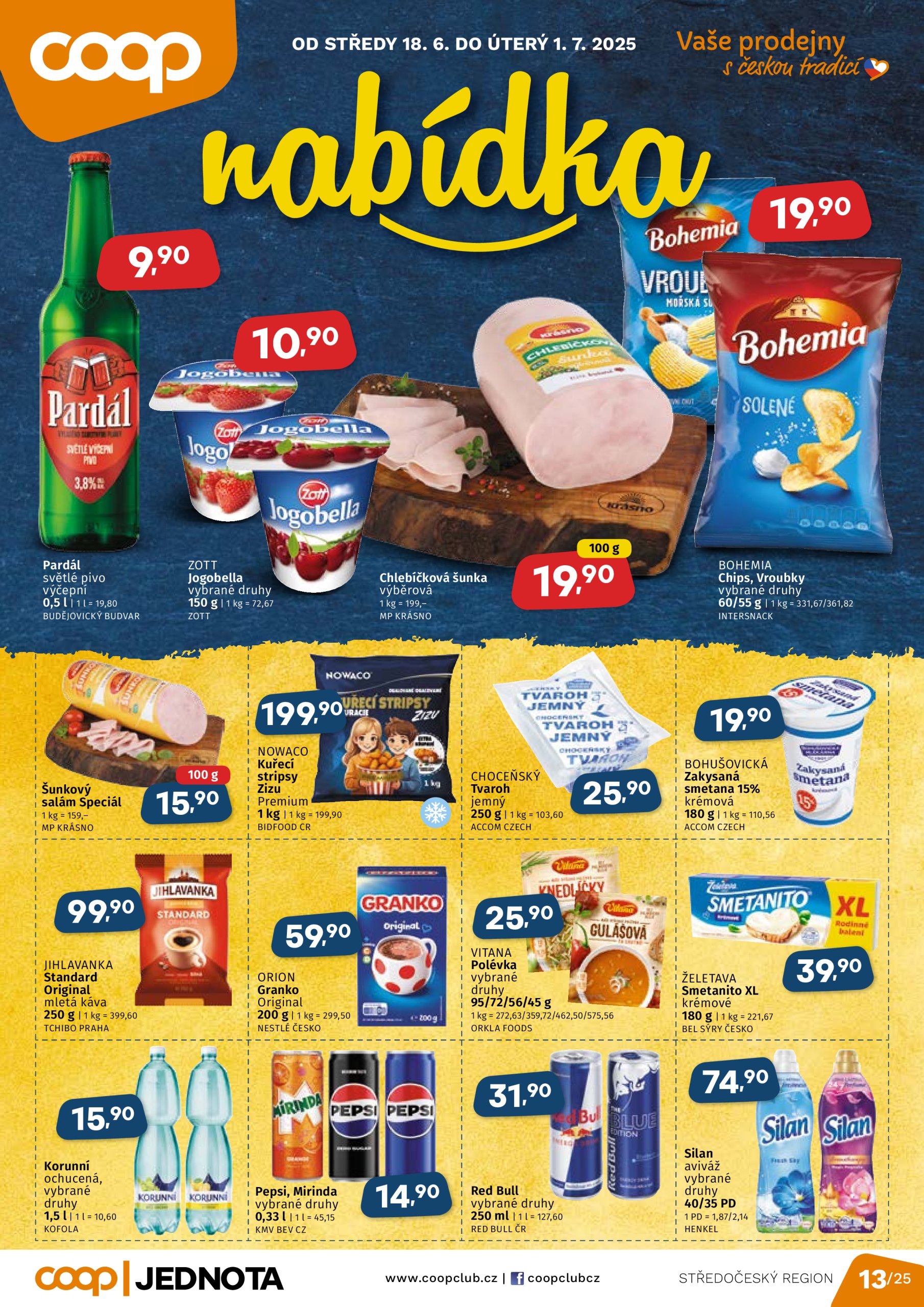 coop - Leták Coop - Střední Čechy od 18.06. do 01.07.