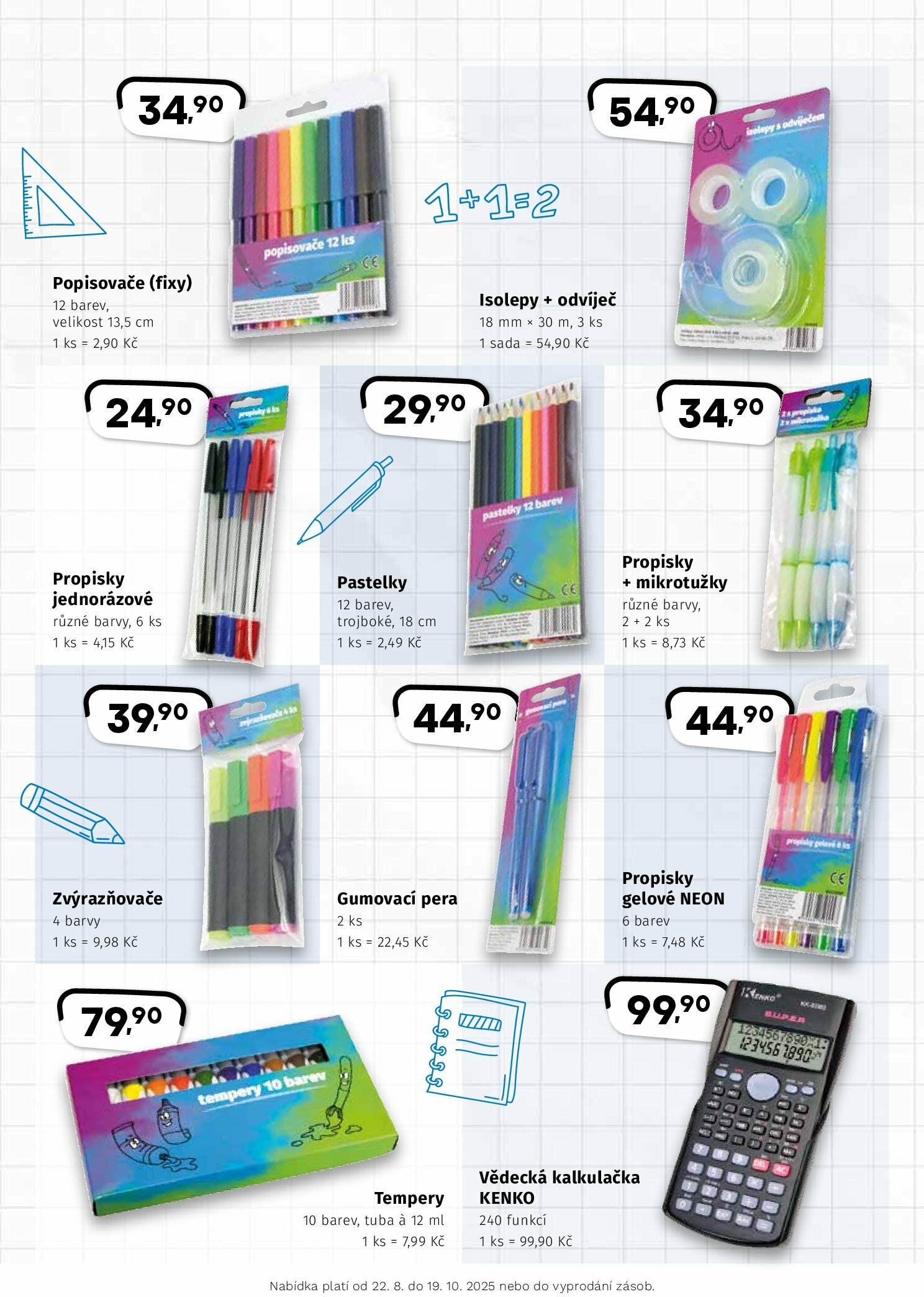 coop - Leták Coop - Hity škola + podzim od 22.08. do 19.10. - page: 3