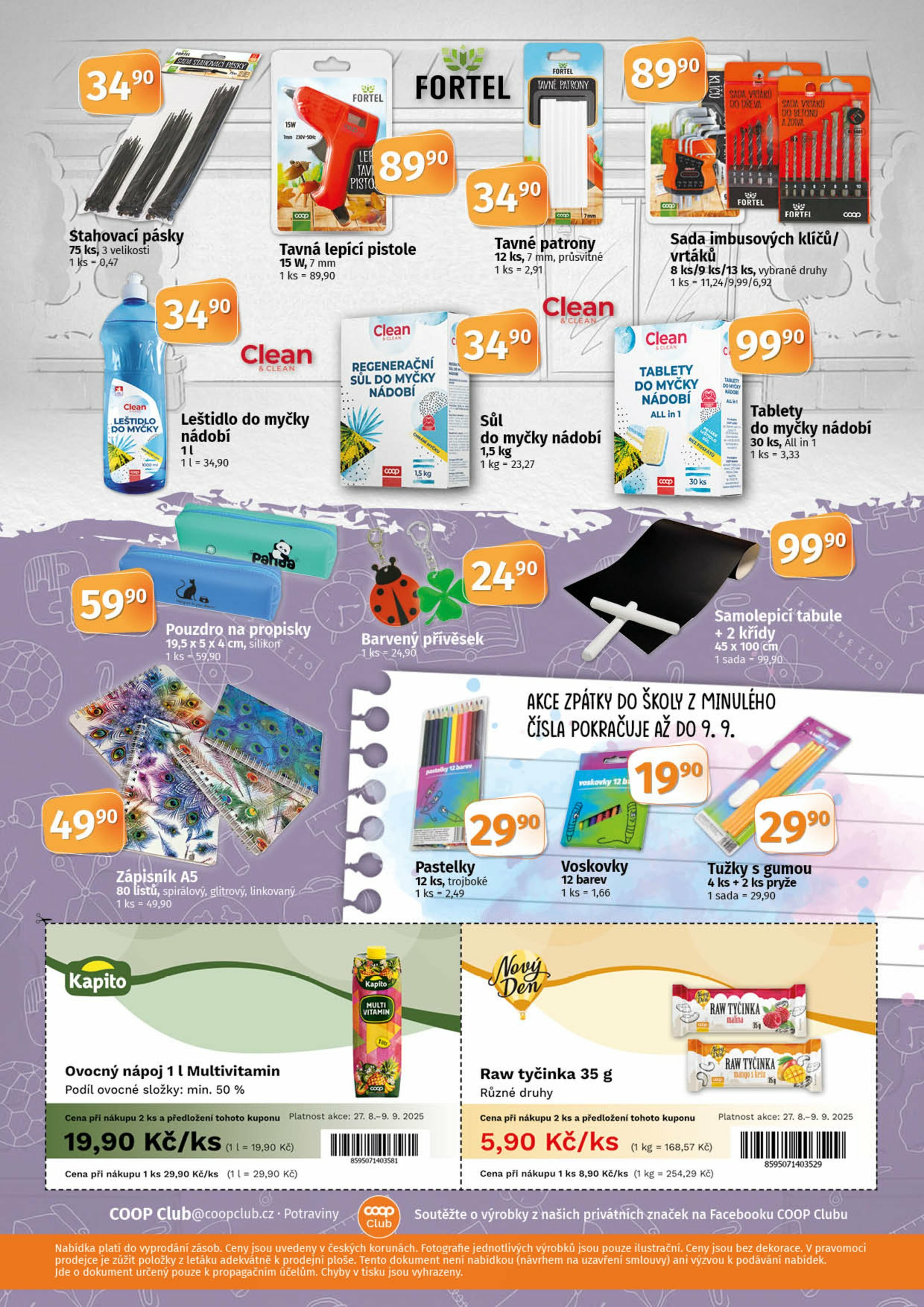 coop - Leták Coop - Tuty-Tip Menu od 27.08. do 09.09. - page: 10
