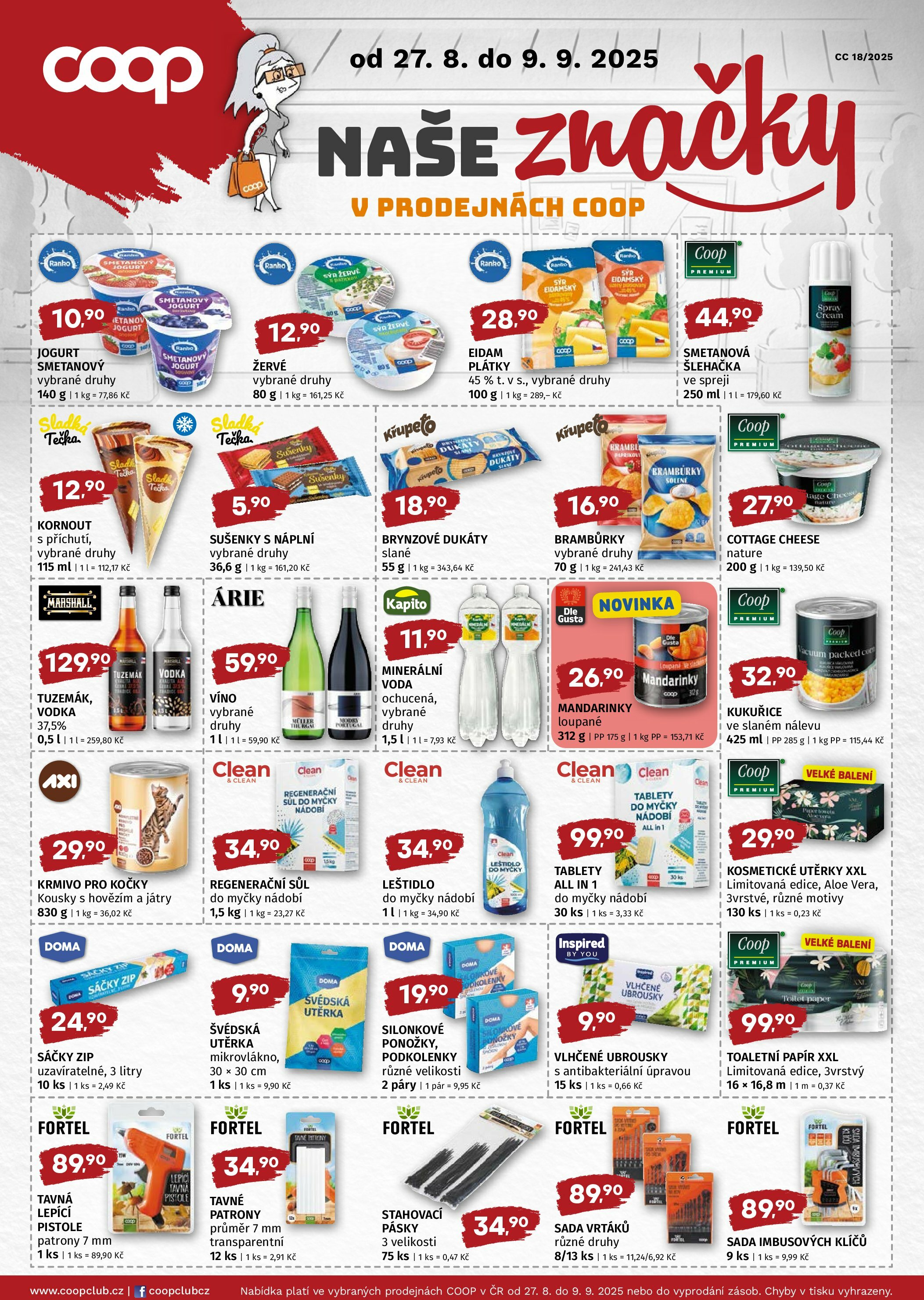 coop - Leták Coop - Naše značky od 27.08. do 09.09. - page: 2
