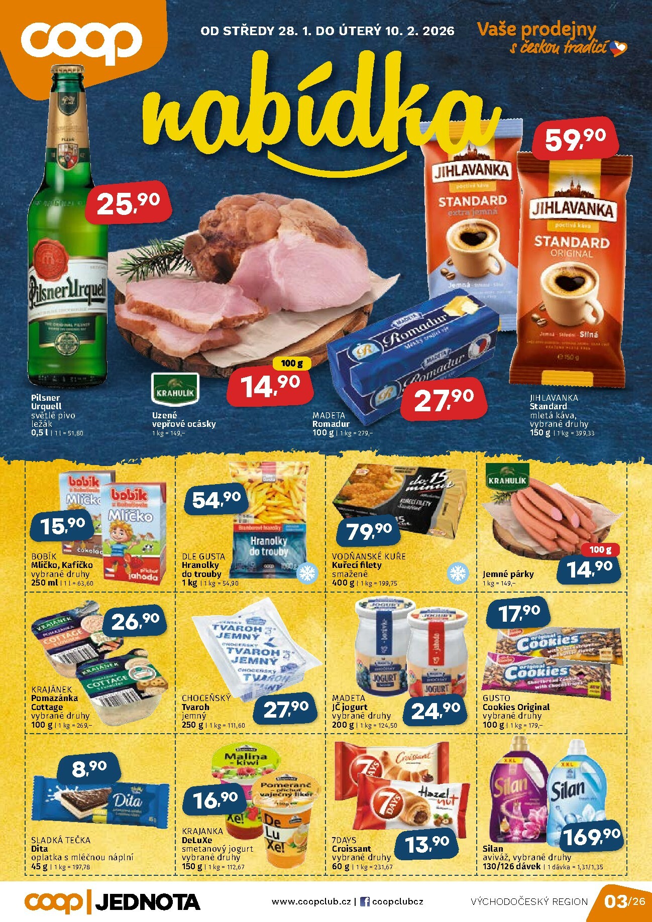 coop - COOP - Východní Čechy leták platný od 28.01. do 10.02.