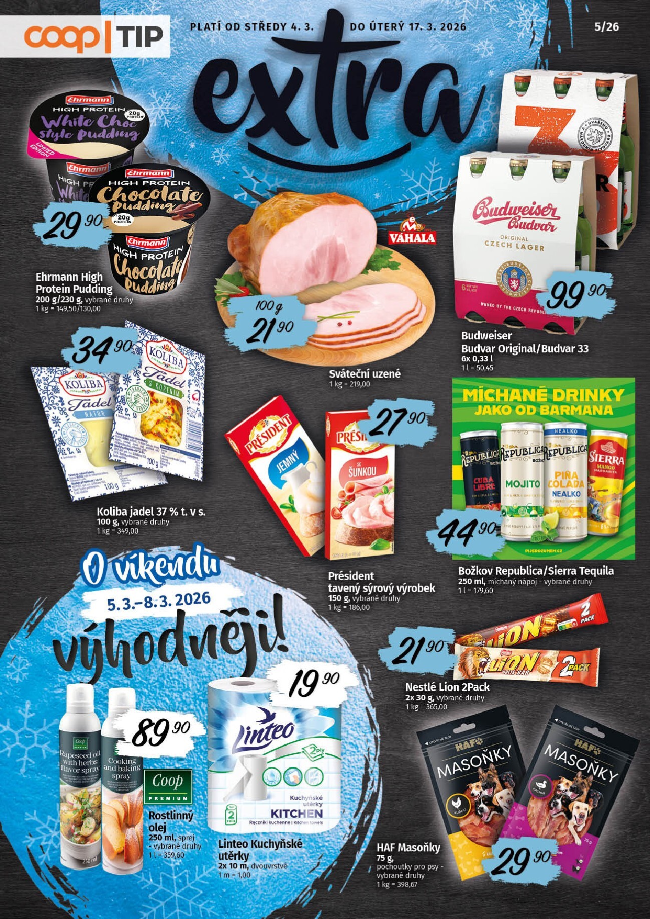 coop - COOP - Tip Extra leták platný od středy 04.03.2026 do úterý 17.03.2026
