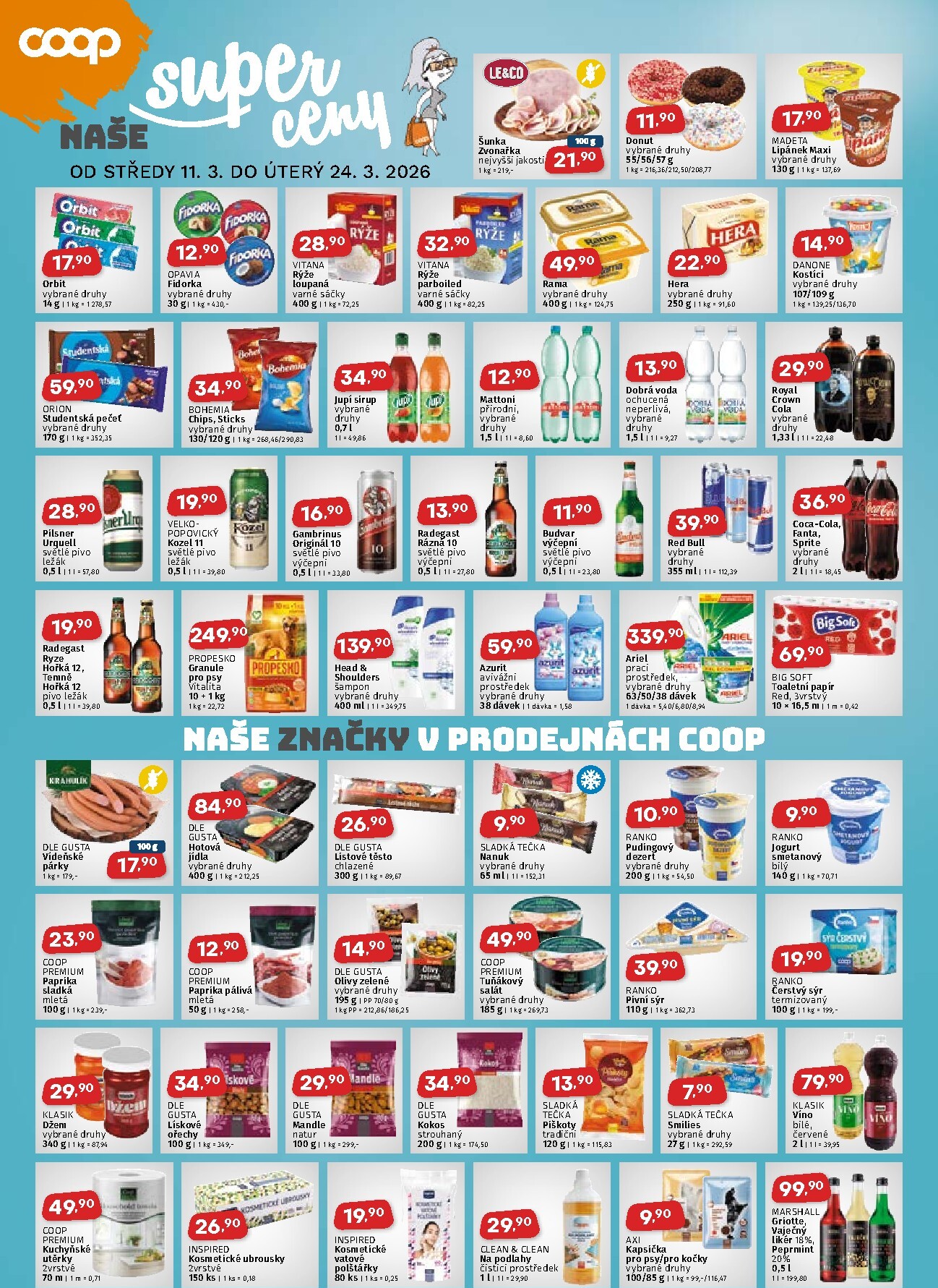 coop - Coop - Jižní Čechy leták platný od středy 11.03.2026 do úterý 24.03.2026 - page: 2