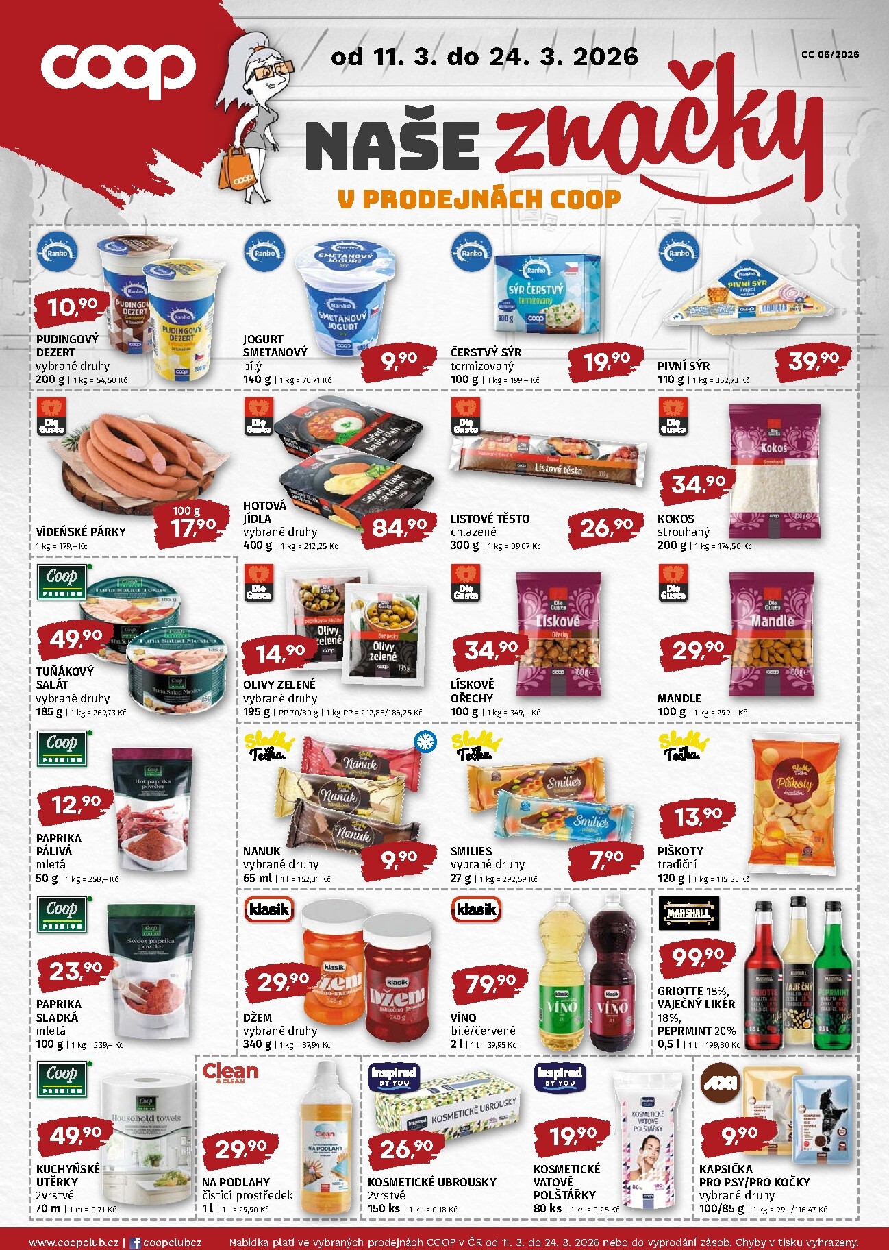 coop - Coop - Naše značky leták platný od středy 11.03.2026 do úterý 24.03.2026 - page: 2