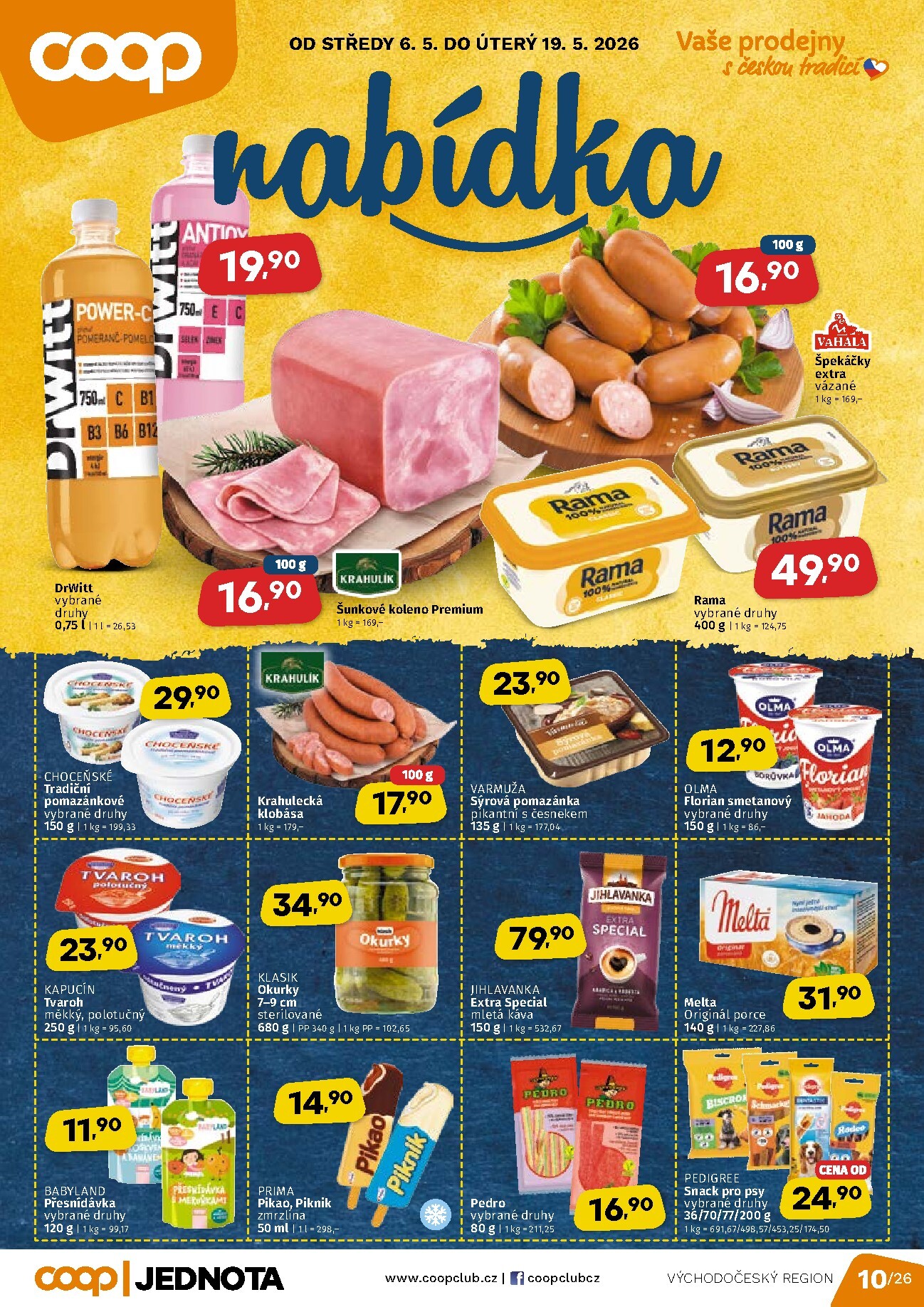 coop - Aktuální Coop - Východní Čechy leták platný od středy 06.05.2026 do úterý 19.05.2026