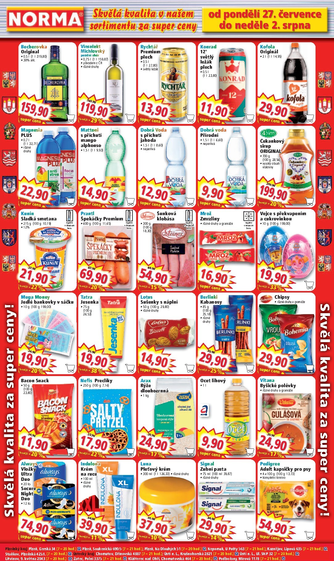 norma - Norma - Nabídka na týden od pondělí 27.07. leták na příští týden od pondělí 27.07.2026 do neděle 02.08.2026 - page: 6