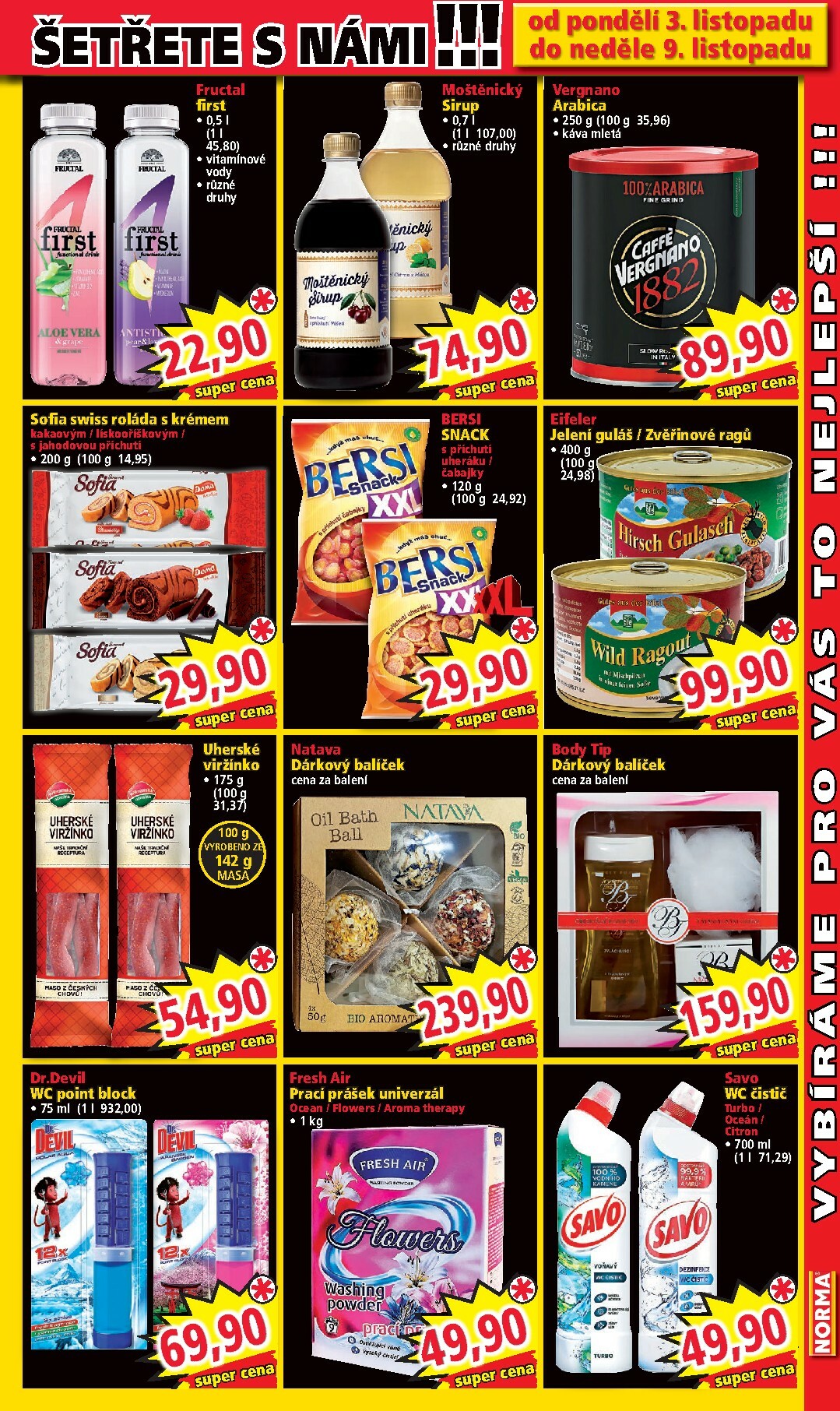norma - Aktuální leták Norma od 03.11. do 09.11. - page: 10