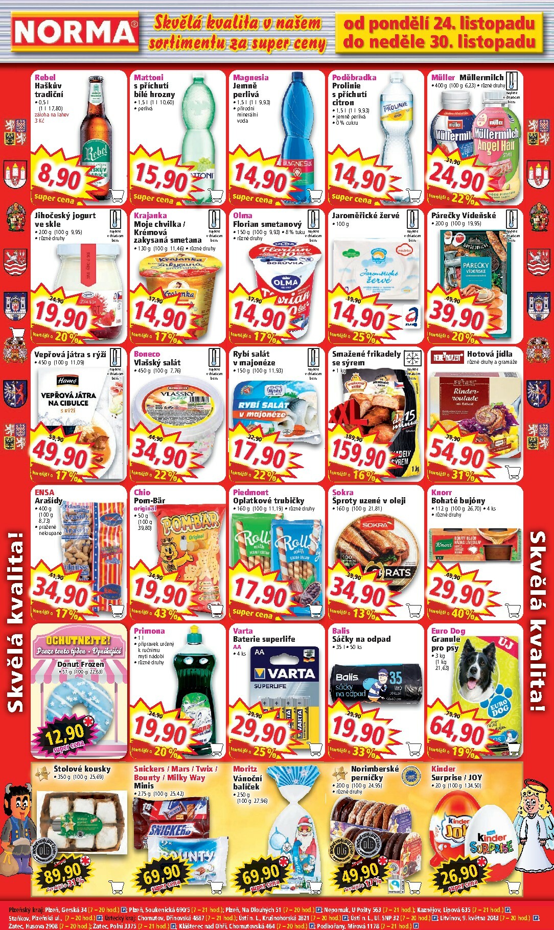 norma - Aktuální leták Norma od 24.11. do 30.11. - page: 6