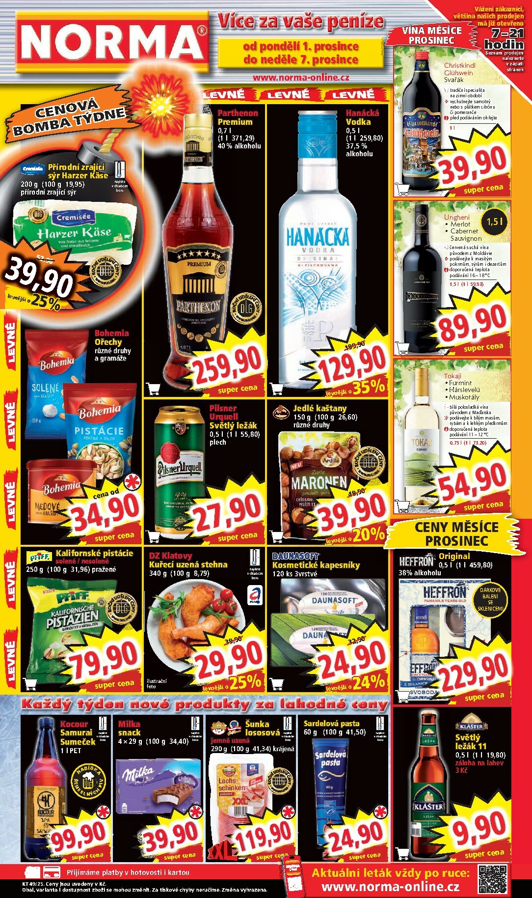 norma - Aktuální leták Norma od 01.12. do 07.12.