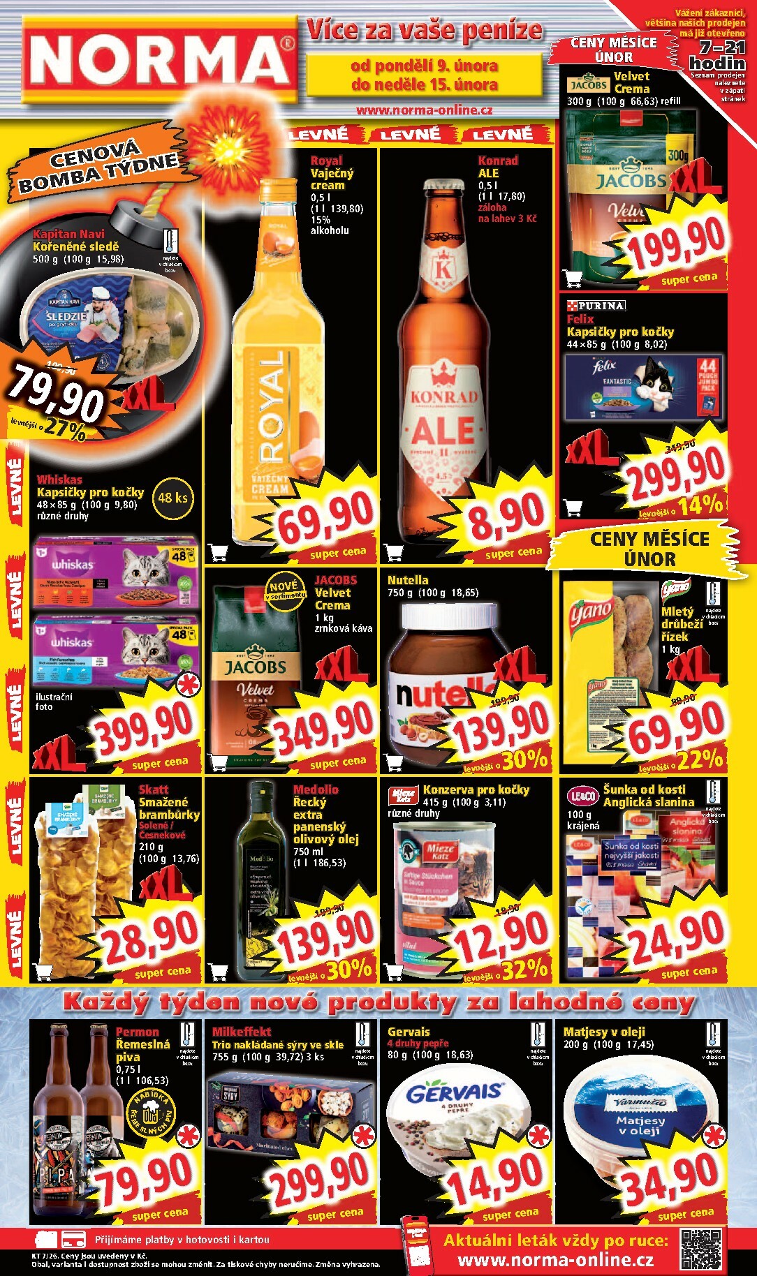 norma - Norma leták platný od pondělí 09.02.2026 do neděle 15.02.2026