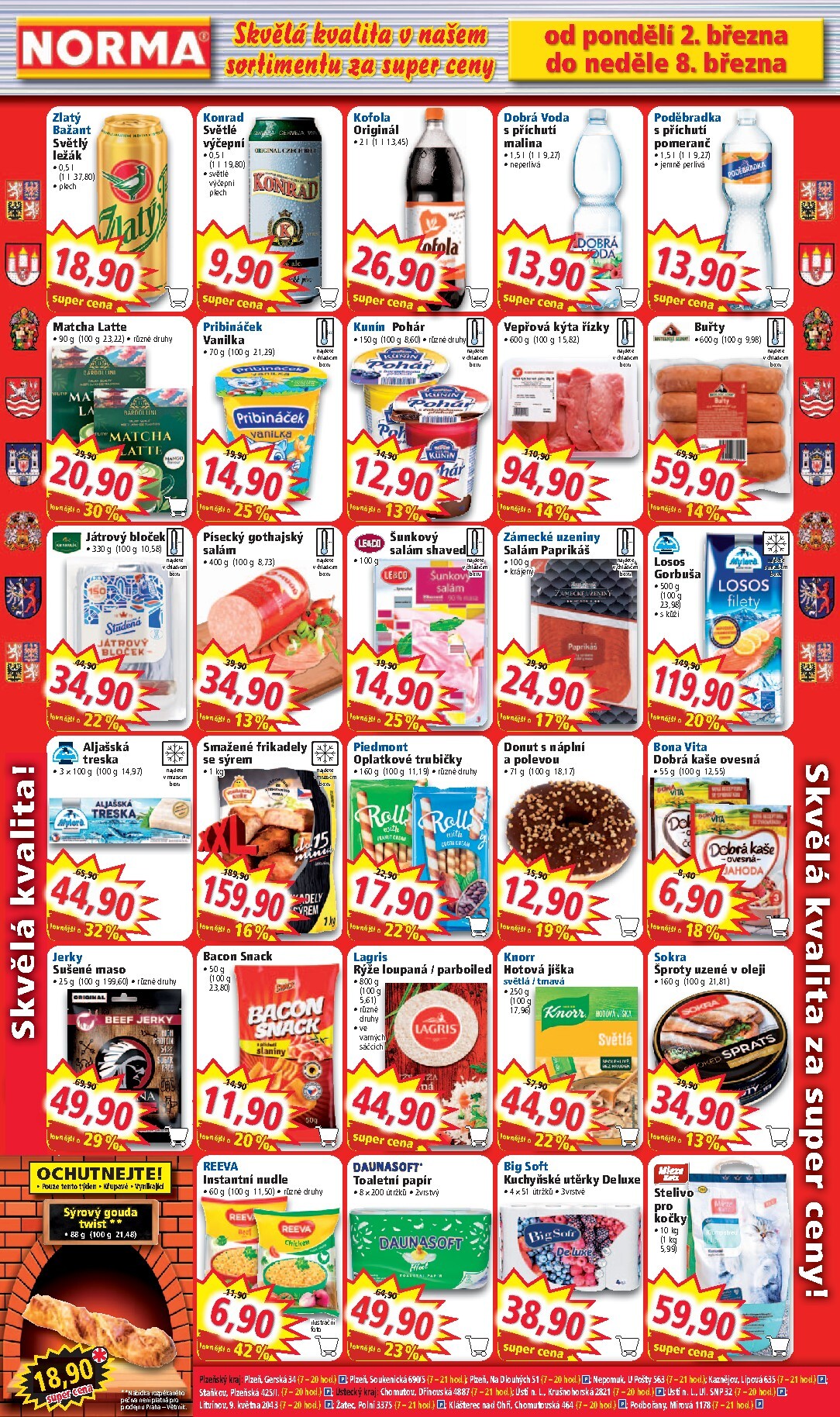 norma - Norma leták platný od pondělí 02.03.2026 do neděle 08.03.2026 - page: 6