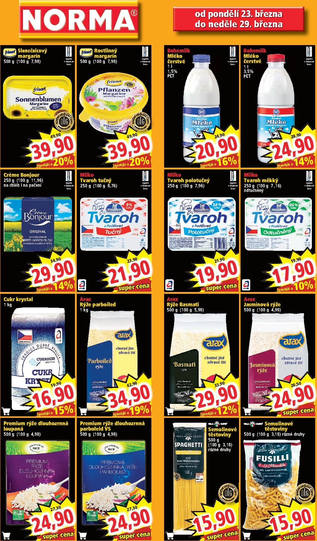 norma - Norma leták platný od pondělí 23.03.2026 do neděle 29.03.2026 - page: 10