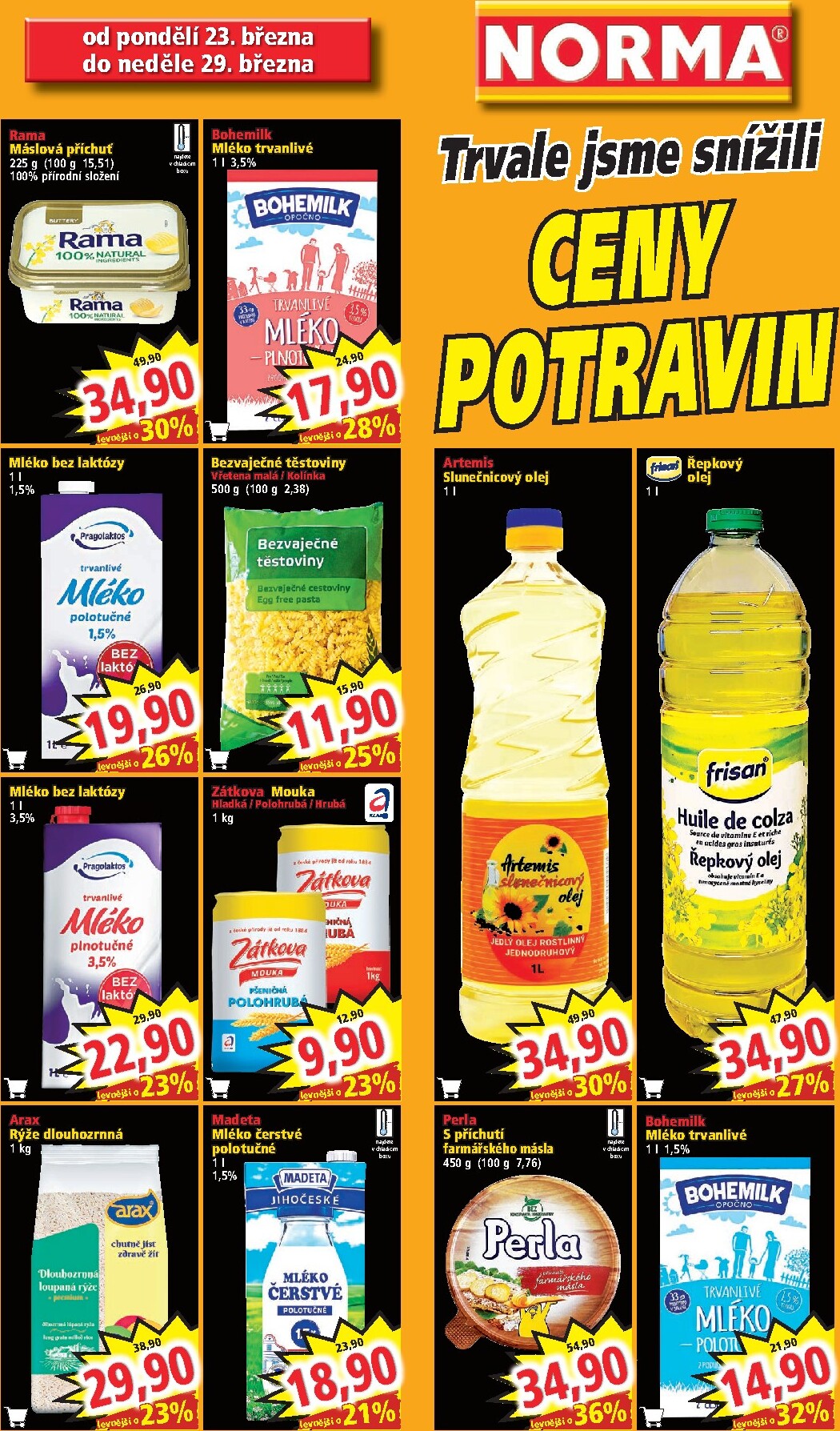 norma - Norma leták platný od pondělí 23.03.2026 do neděle 29.03.2026 - page: 9