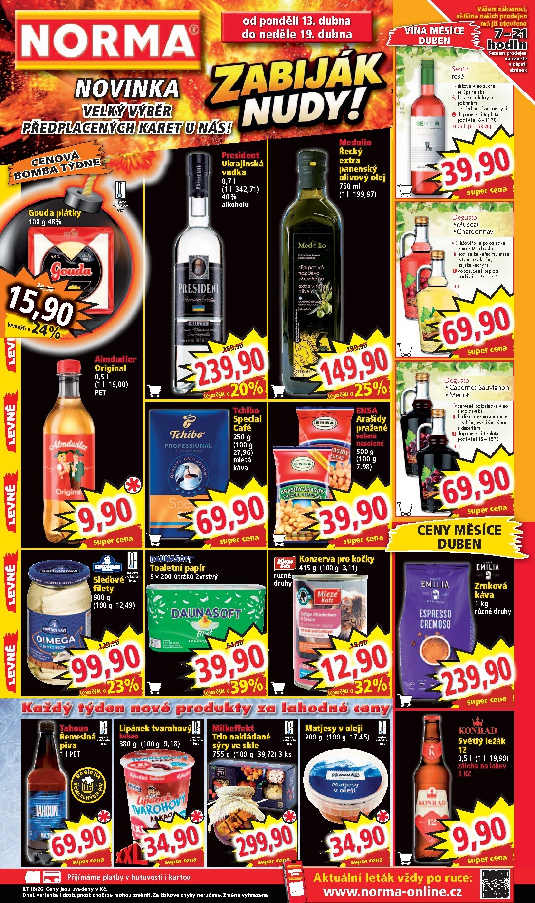norma - Norma leták platný od pondělí 13.04.2026 do neděle 19.04.2026