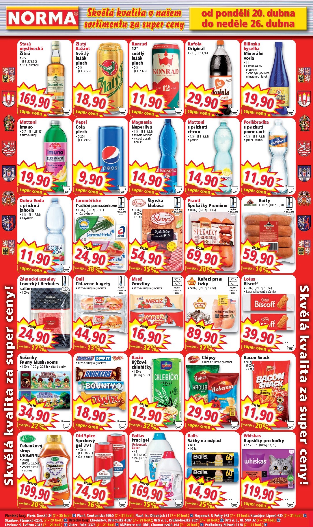 norma - Norma leták na příští týden od pondělí 20.04.2026 do neděle 26.04.2026 - page: 6