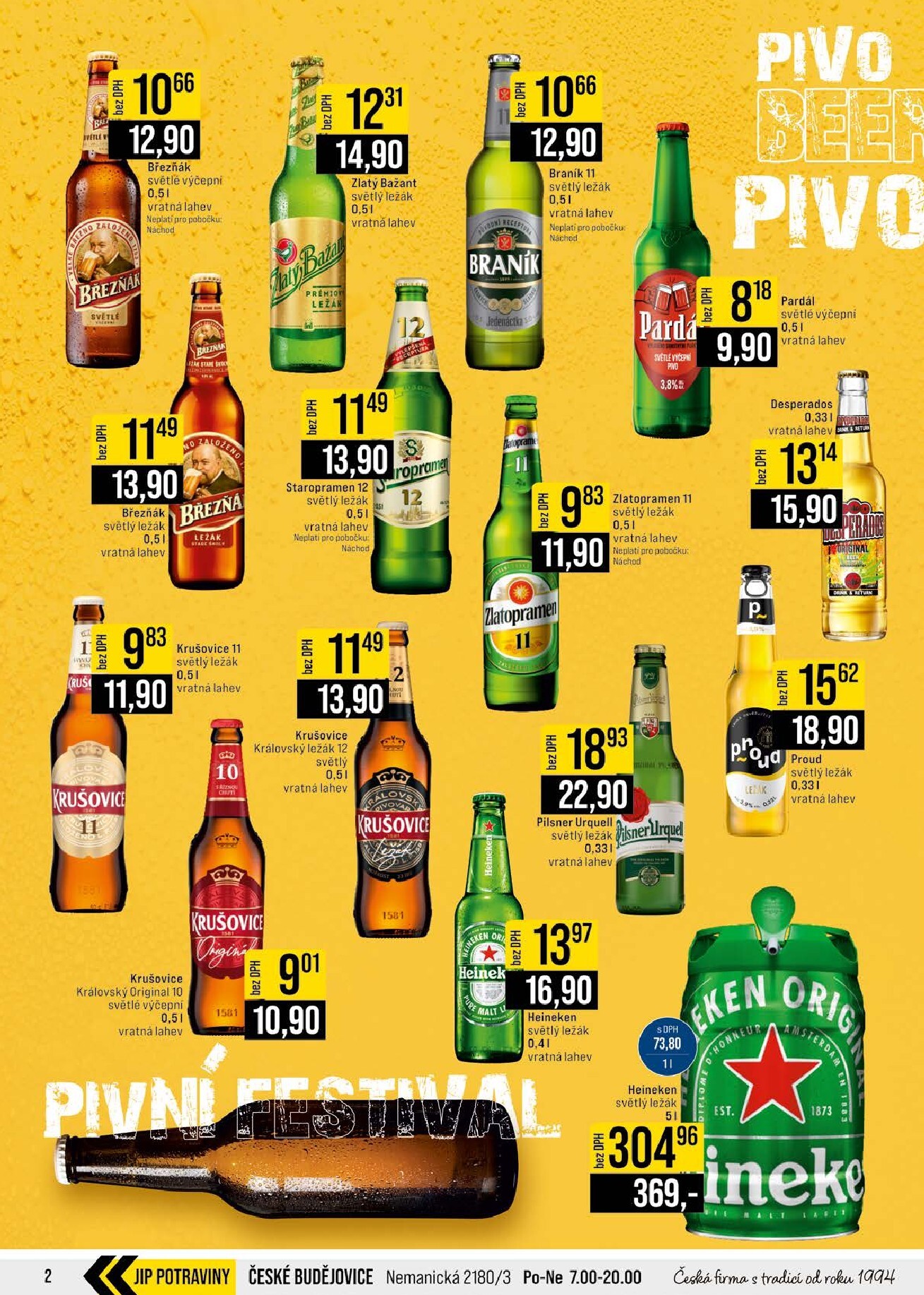 jip - Budoucí JIP - České Budějovice, Most, Svoboda nad Úpou, Náchod, Sušice leták platný od středy 03.06.2026 do úterý 09.06.2026 - page: 2
