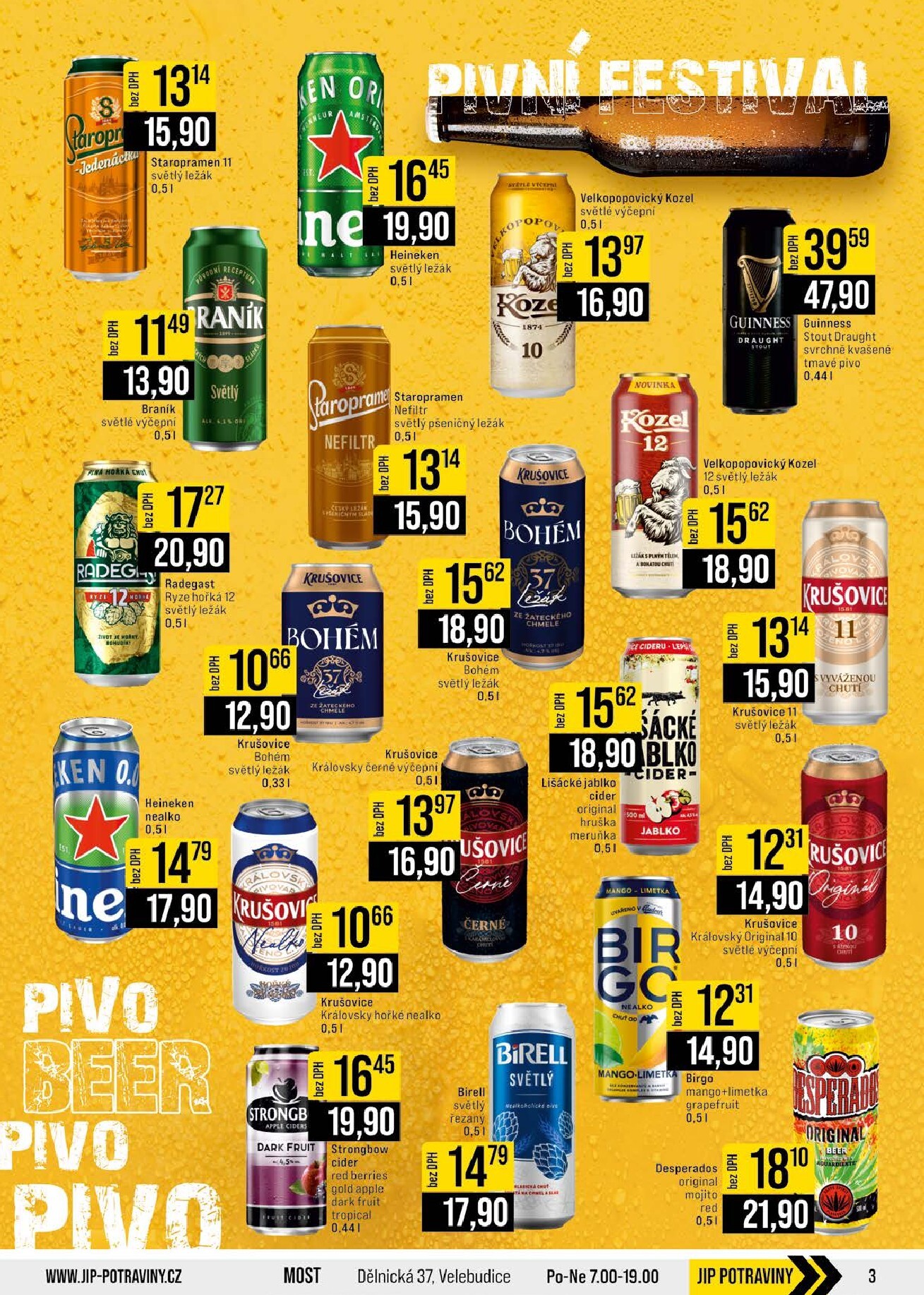 jip - Budoucí JIP - Brno, Ostrava - Hrabová, Praha - Bořanovice, Jilemnice, Karlovy Vary, Olomouc, Pardubice, Zlín, Sušice, Polička leták platný od středy 03.06.2026 do úterý 09.06.2026 - page: 3