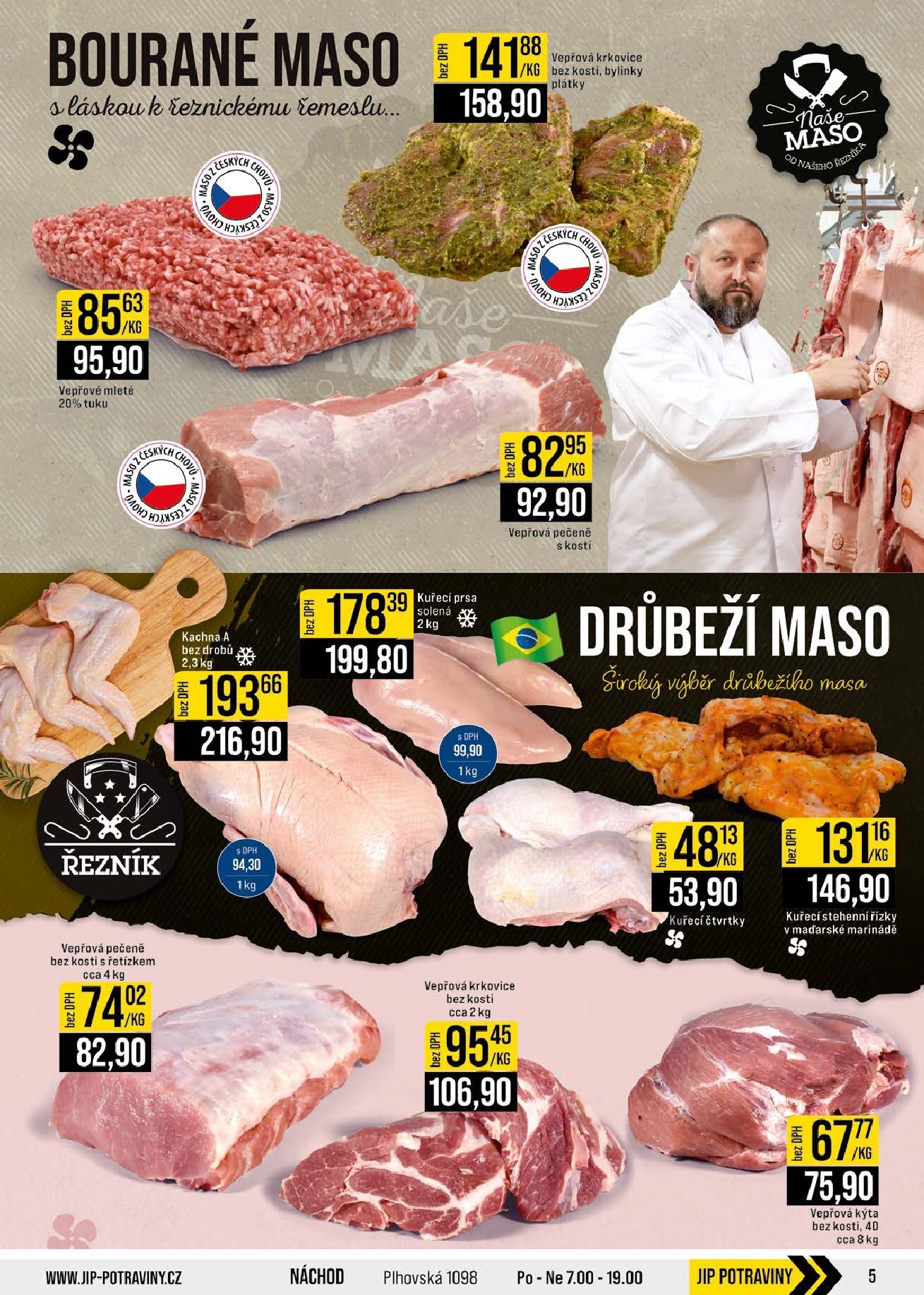 jip - Budoucí JIP - Brno, Ostrava - Hrabová, Praha - Bořanovice, Jilemnice, Karlovy Vary, Olomouc, Pardubice, Zlín, Sušice, Polička leták platný od středy 03.06.2026 do úterý 09.06.2026 - page: 5