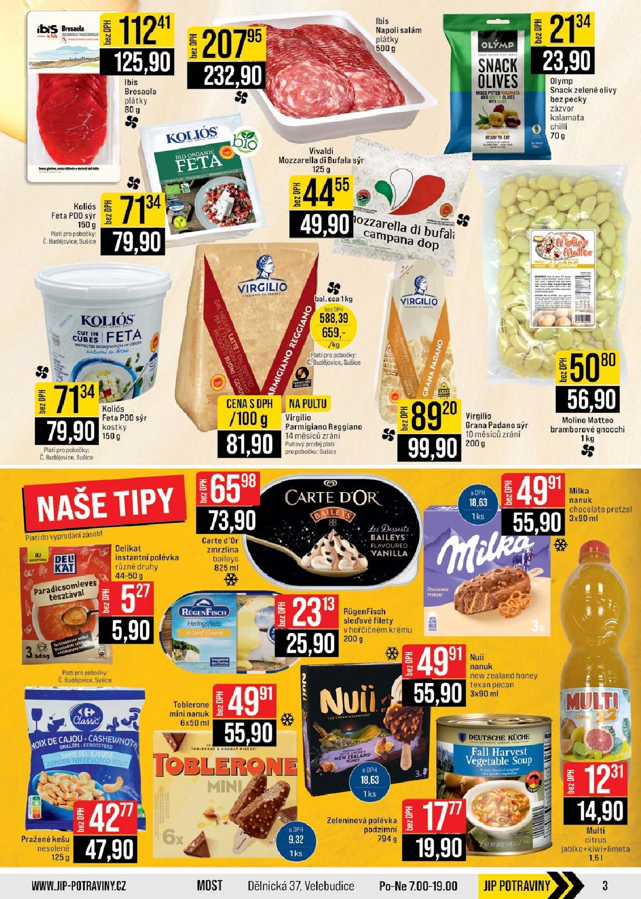 jip - Budoucí JIP - České Budějovice, Most, Svoboda nad Úpou, Náchod, Sušice leták platný od středy 10.06.2026 do úterý 16.06.2026 - page: 3