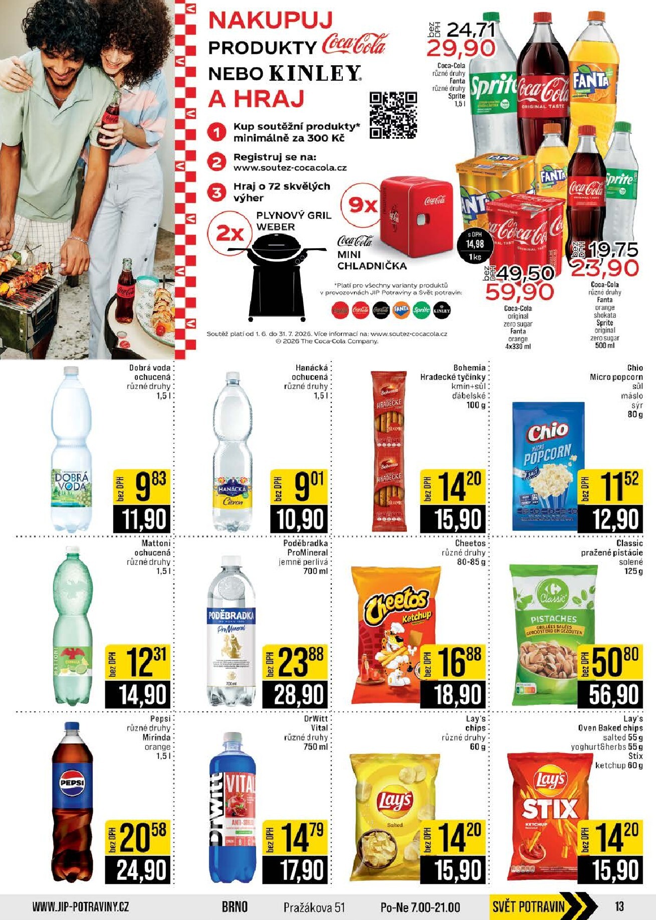 jip - Budoucí JIP - Brno, Ostrava - Hrabová, Praha - Bořanovice, Jilemnice, Karlovy Vary, Olomouc, Pardubice, Zlín, Polička leták platný od středy 10.06.2026 do úterý 16.06.2026 - page: 13