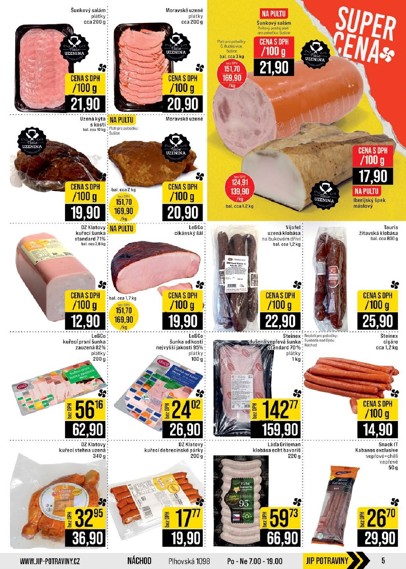 jip - Budoucí JIP - Akční leták JIP potraviny leták platný od středy 24.06.2026 do úterý 30.06.2026 - page: 5