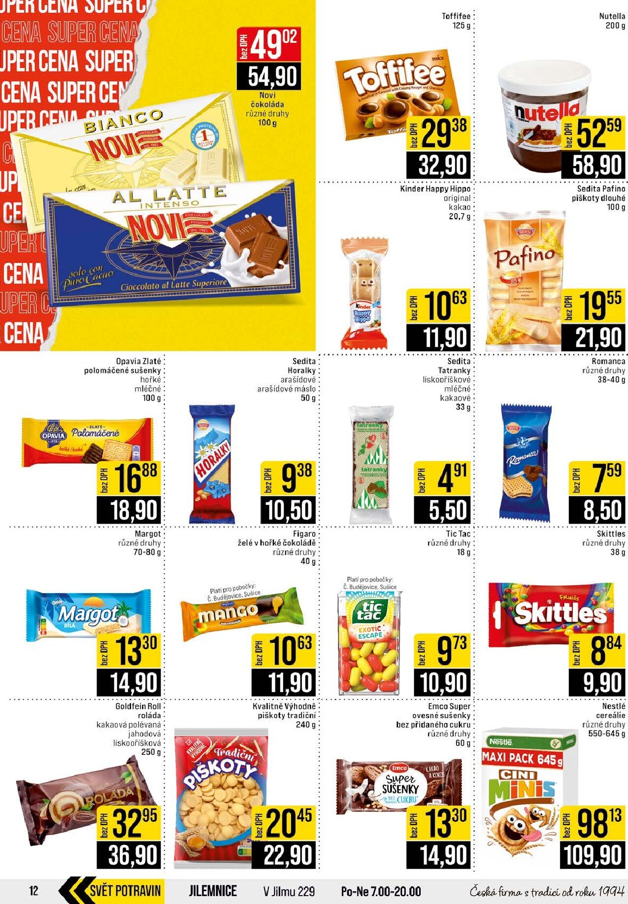 jip - Budoucí JIP - České Budějovice, Most, Svoboda nad Úpou, Náchod, Sušice leták platný od středy 08.07.2026 do úterý 14.07.2026 - page: 12