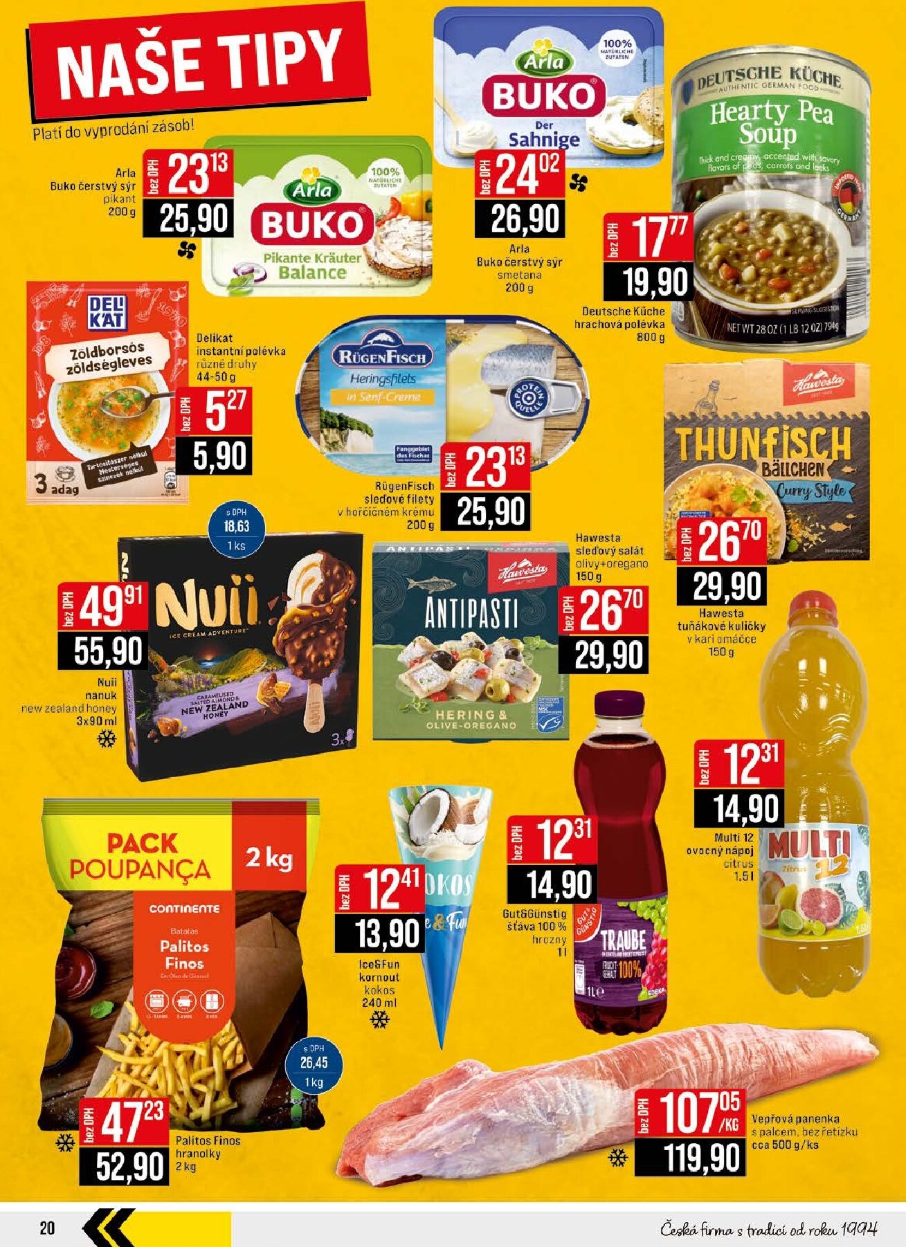 jip - JIP Potraviny leták na příští týden od středy 22.07.2026 do úterý 28.07.2026 - page: 20