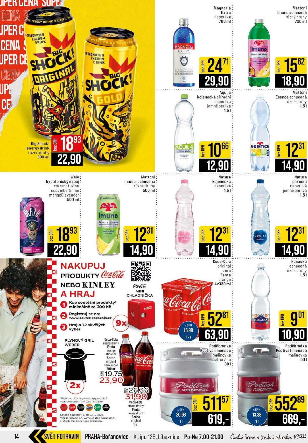 jip - JIP Potraviny leták na příští týden od středy 22.07.2026 do úterý 28.07.2026 - page: 14