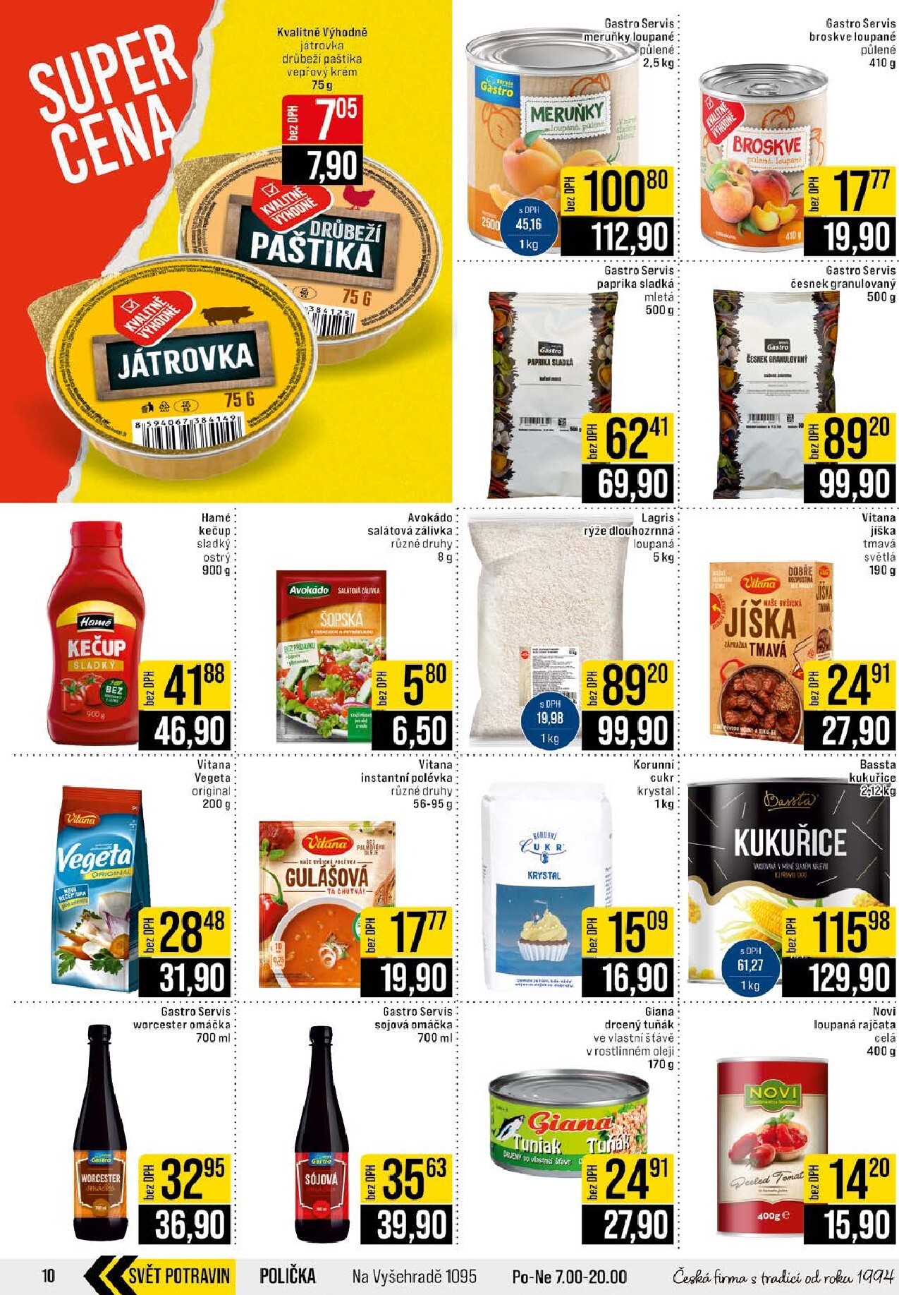 jip - JIP Potraviny leták na příští týden od středy 22.07.2026 do úterý 28.07.2026 - page: 10