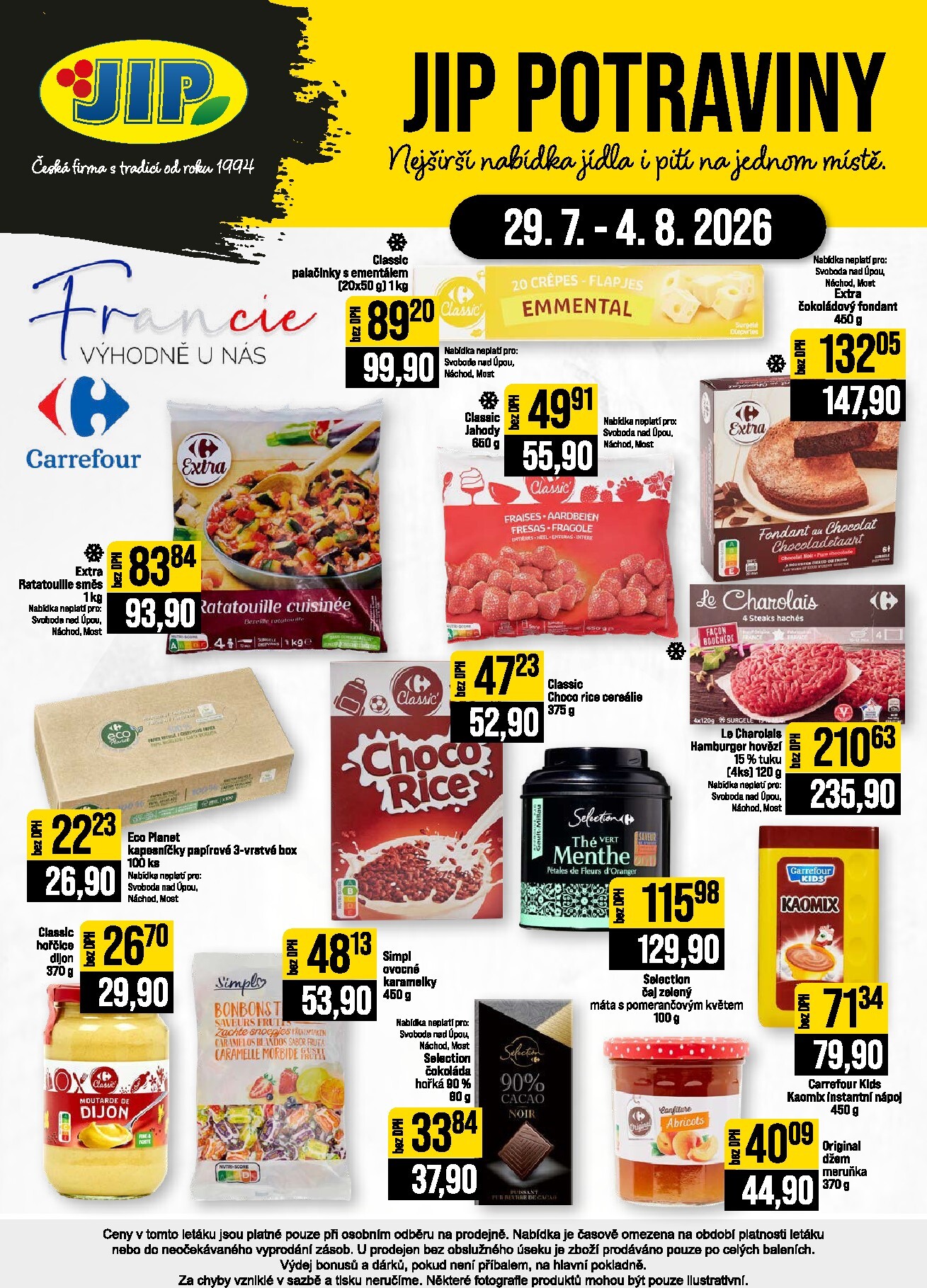 jip - Budoucí JIP - České Budějovice, Most, Svoboda nad Úpou, Náchod, Sušice leták platný od středy 29.07.2026 do úterý 04.08.2026 - page: 24