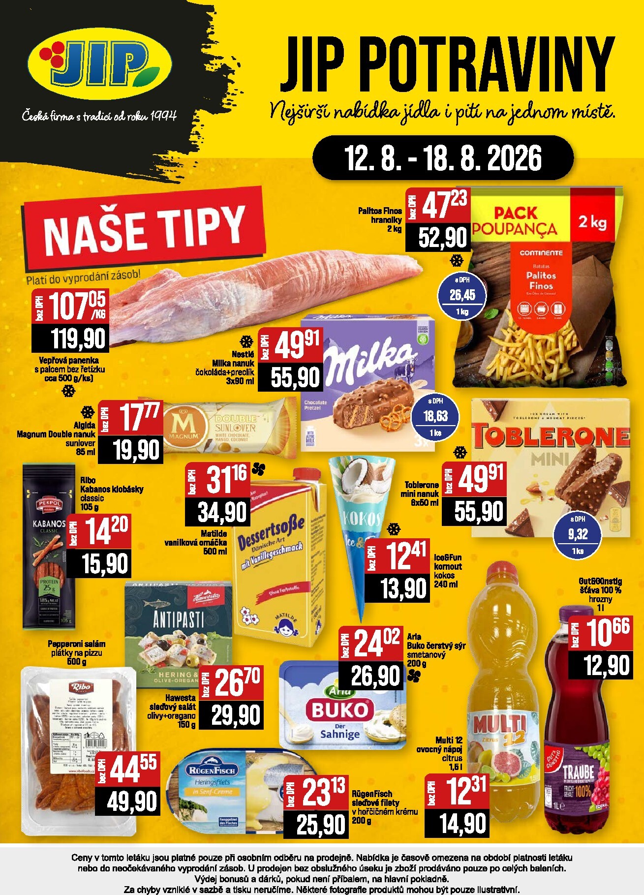 jip - Budoucí JIP leták platný od středy 12.08.2026 do úterý 18.08.2026 - page: 24