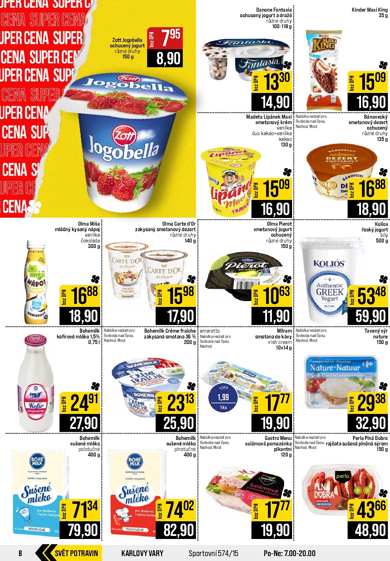 jip - Budoucí JIP - České Budějovice, Most, Svoboda nad Úpou, Náchod, Sušice leták platný od středy 19.08.2026 do úterý 25.08.2026 - page: 8