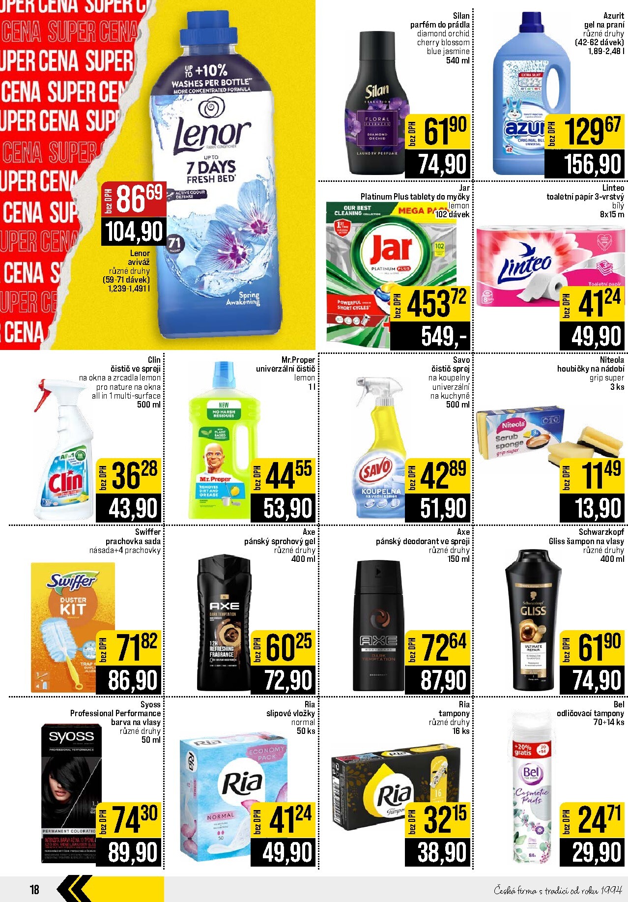 jip - Budoucí JIP - Svět potravin - Brno, Ostrava - Hrabová, Praha - Bořanovice, Jilemnice, Karlovy Vary, Olomouc, Pardubice, Zlín, Polička leták platný od středy 02.09.2026 do úterý 08.09.2026 - page: 18