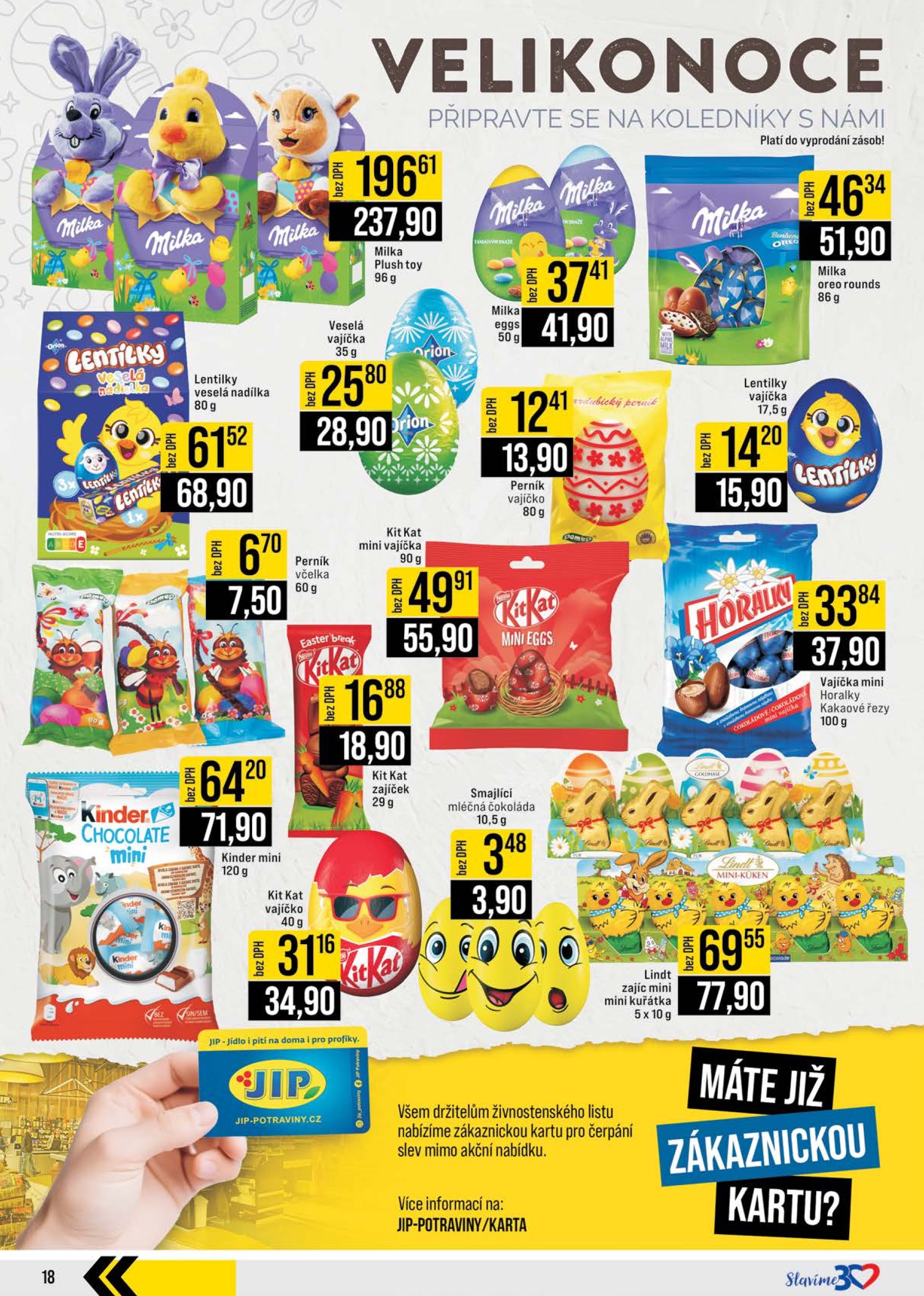 jip - Leták JIP - České Budějovice, Most, Svoboda nad Úpou, Náchod, Sušice od 16.04. do 22.04. - page: 18