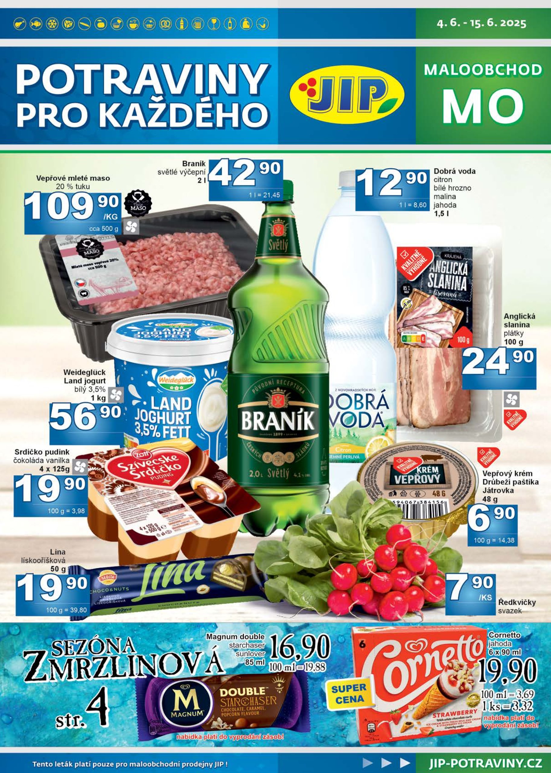 jip - Leták JIP - Maloobchod od 04.06. do 15.06.