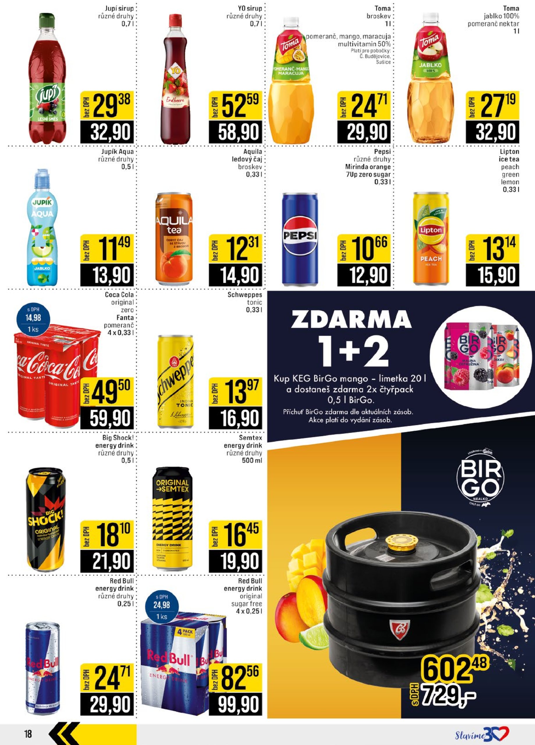 jip - Leták JIP - České Budějovice, Most, Svoboda nad Úpou, Náchod, Sušice od 11.06. do 17.06. - page: 18