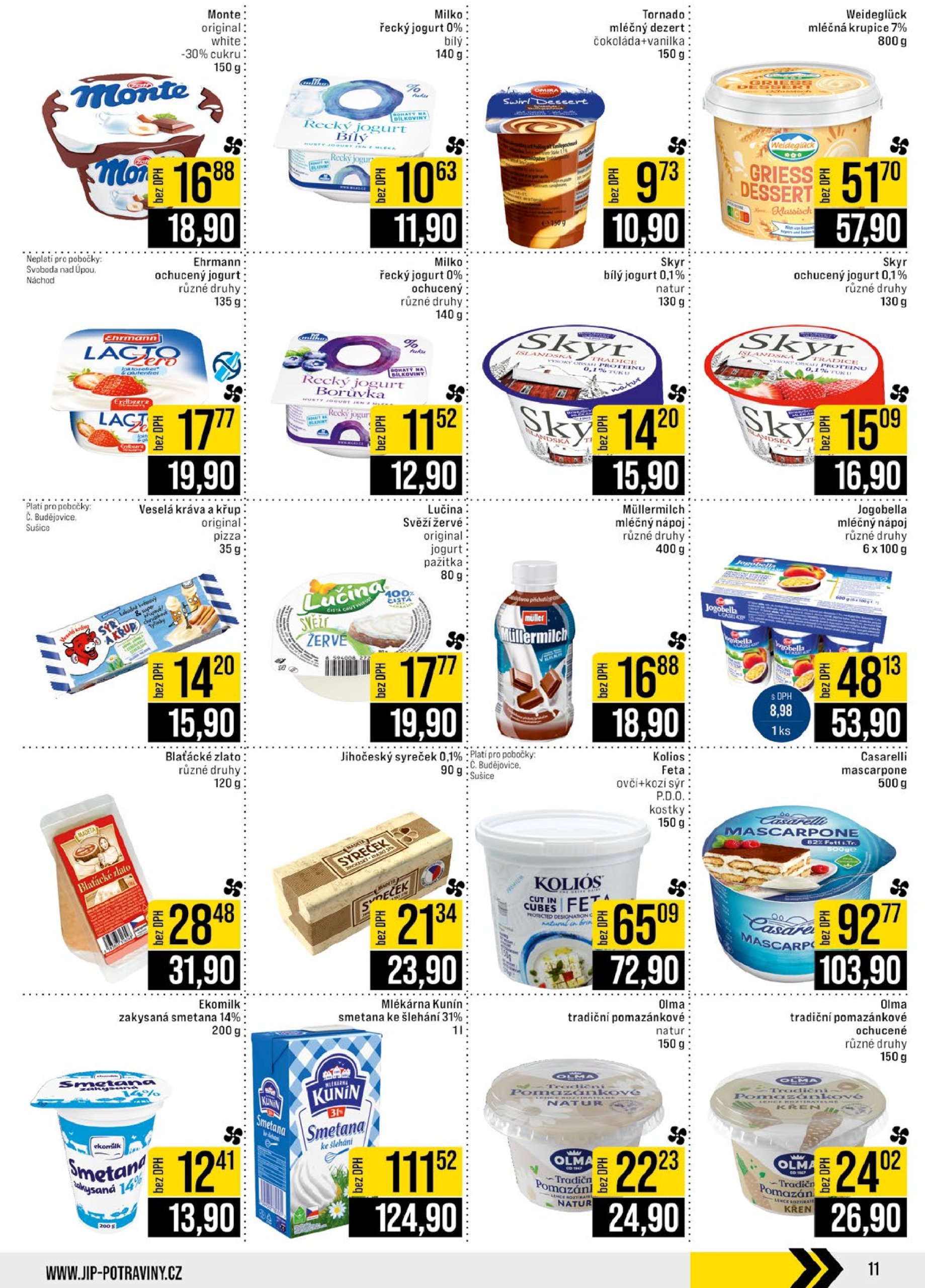 jip - Leták JIP - České Budějovice, Most, Svoboda nad Úpou, Náchod, Sušice od 11.06. do 17.06. - page: 11