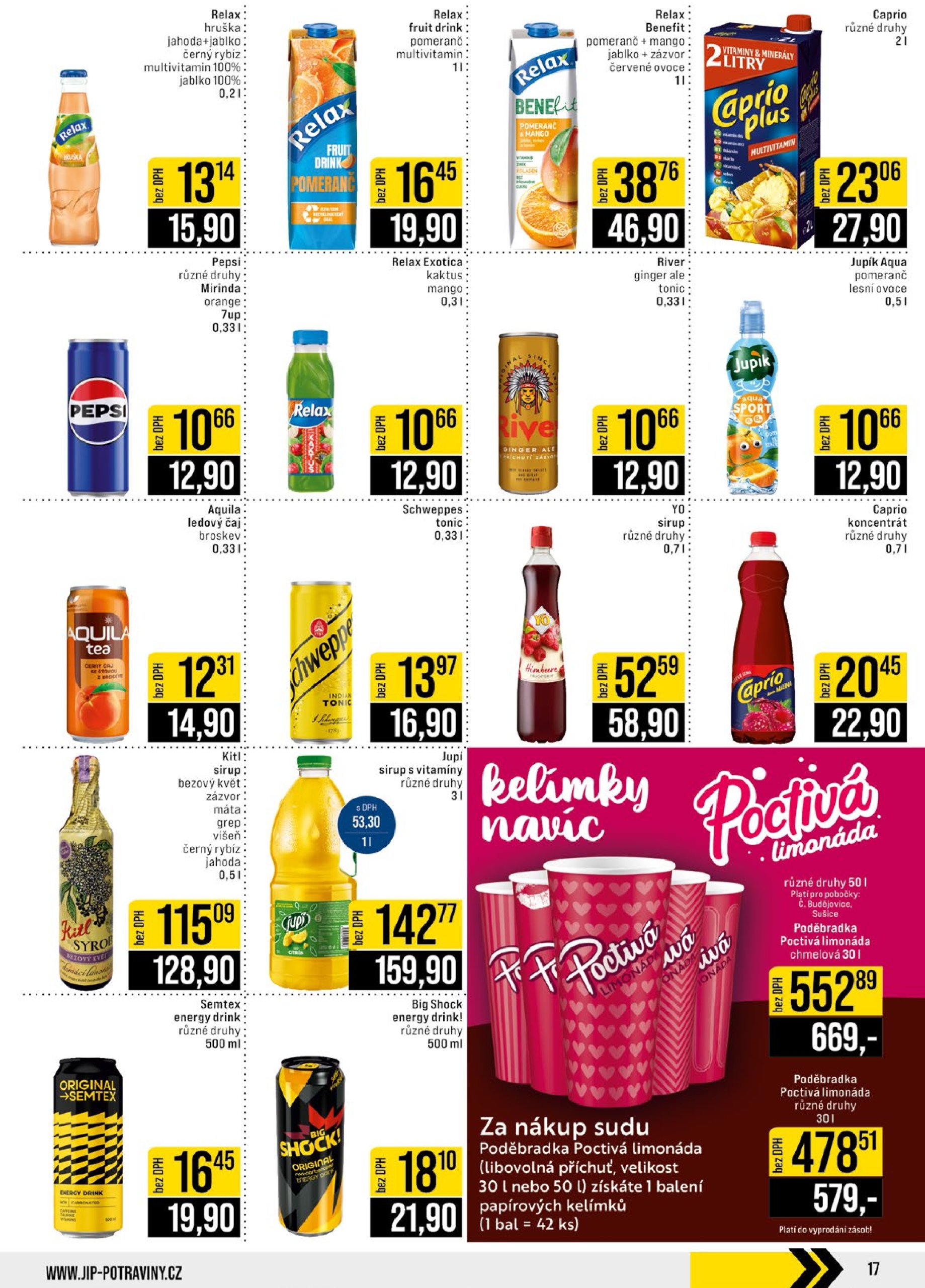 jip - Leták JIP - České Budějovice, Most, Svoboda nad Úpou, Náchod, Sušice od 23.07. do 29.07. - page: 17