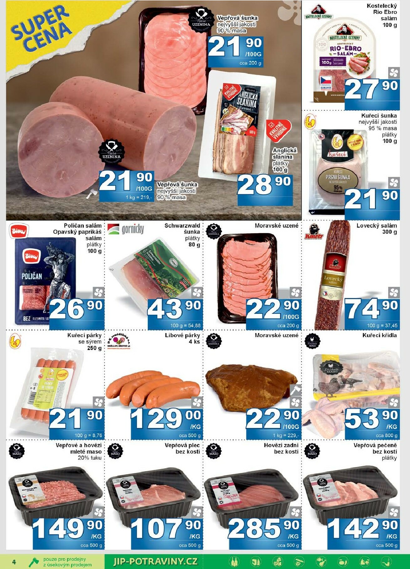 jip - Aktuální leták JIP - Maloobchod od 03.12. do 14.12. - page: 4