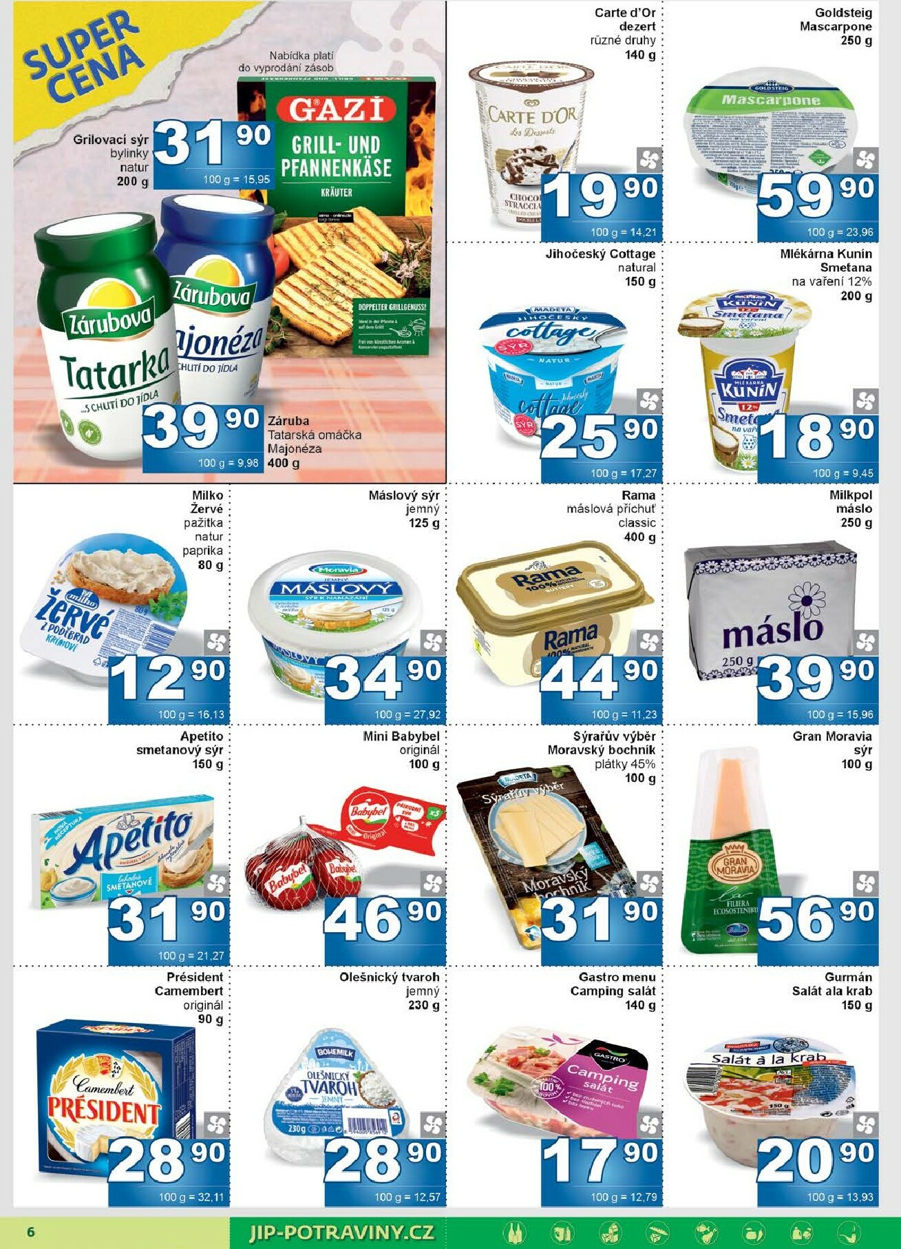 jip - Aktuální leták JIP - Maloobchod od 03.12. do 14.12. - page: 6